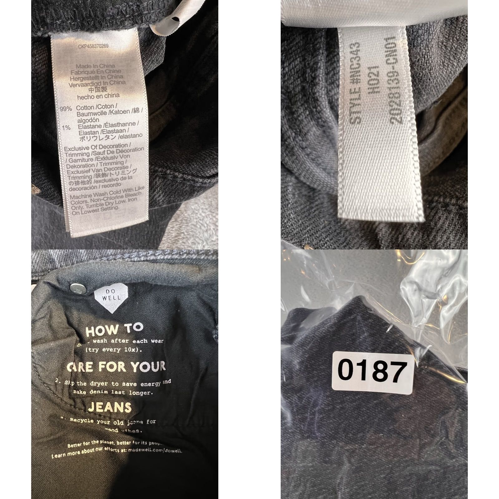 Madewell Madewell Jeans Black Size 26 Slim Boyfriend High Rise Denim Cotton Blend ZIP Button Pockets Size 30" / US 8 / IT 44 - 8 Thumbnail