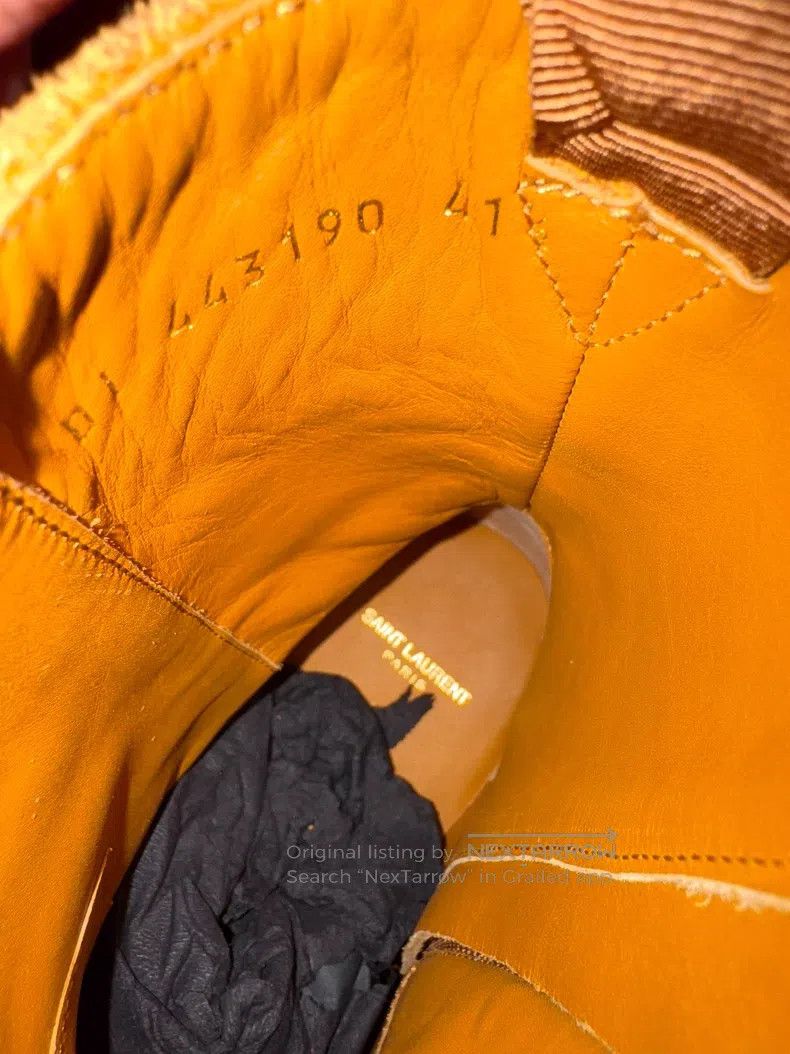 Saint Laurent Paris Saint Laurent Paris Suede Chelsea Boots with Buckle Size US 8.5 / EU 41-42 - 7 Thumbnail