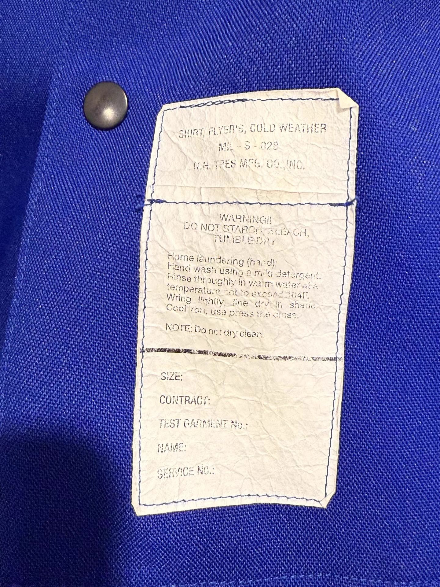 N.Hoolywood N. Hoolywood CPO Jacket, Klein Blue Ｑ20 Size US L / EU 52-54 / 3 - 5 Thumbnail