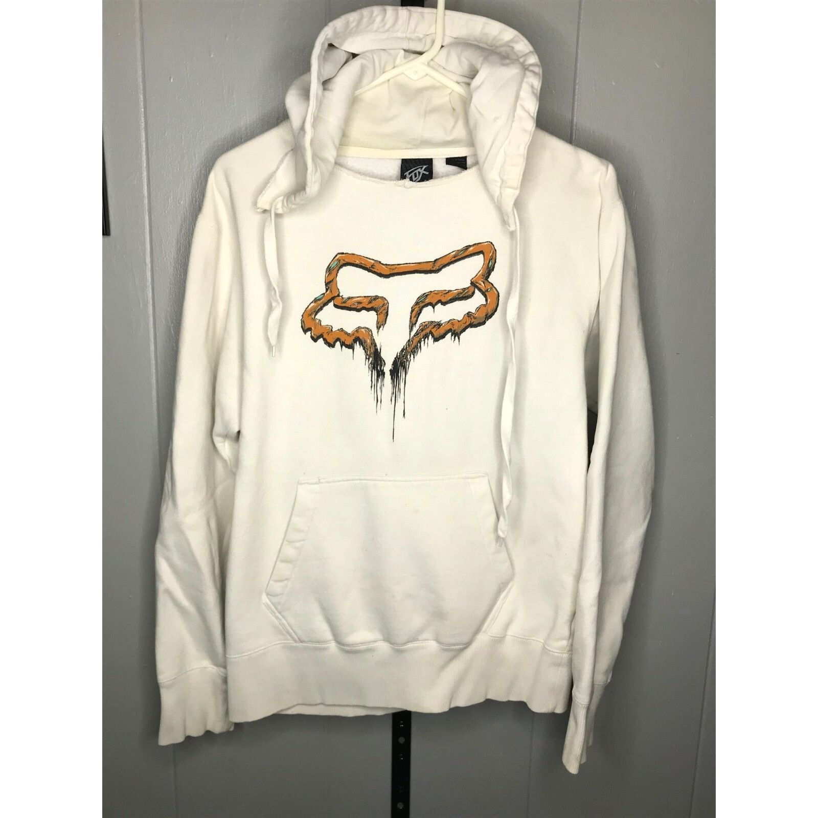 Fox Racing Y2K Fox Racing Motocross Full Zip Hoodie Faded Black Size MD Size US M / EU 48-50 / 2 - 1 Thumbnail