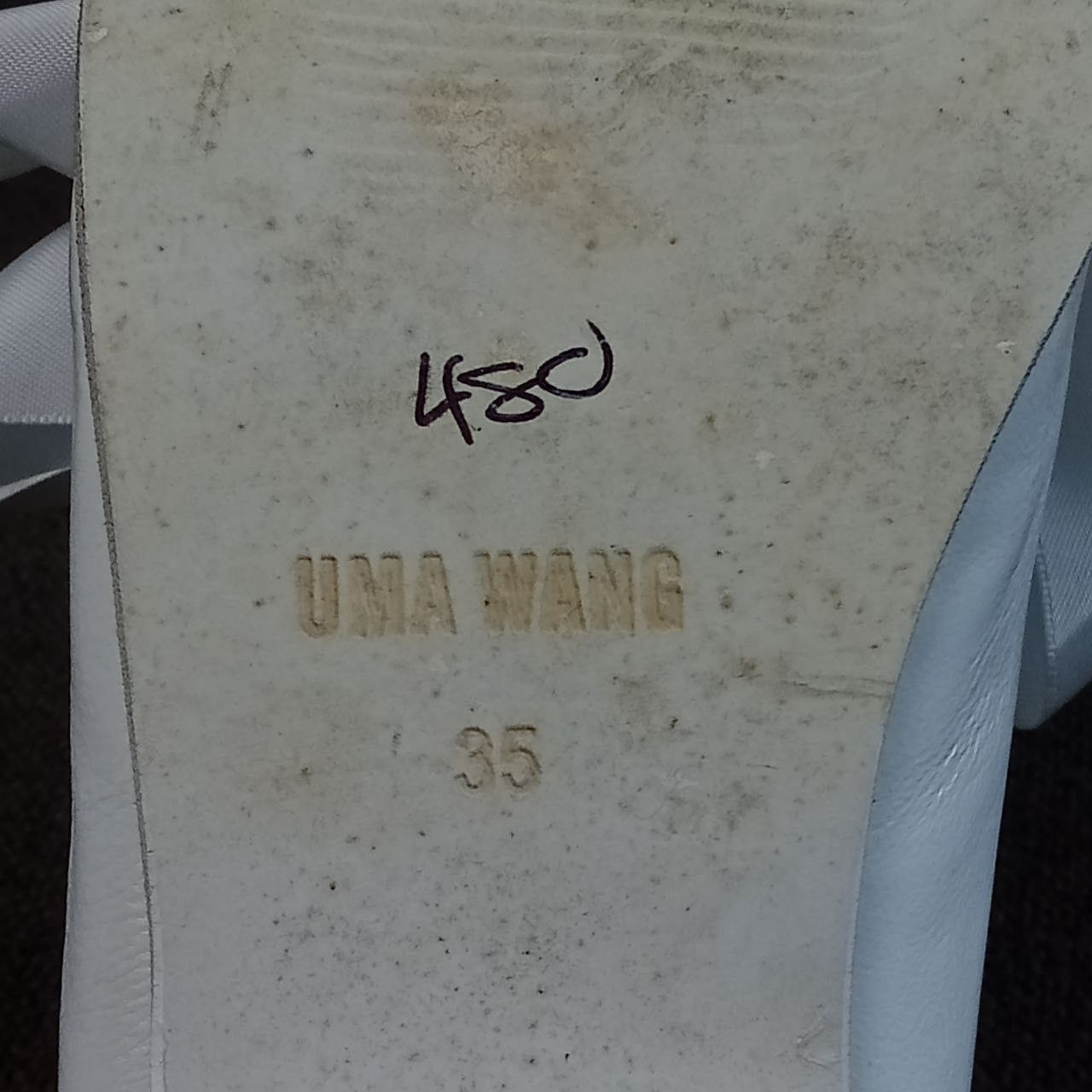 Uma Wang UMA WANG - s/s'14 - Ribbon Lace Silk - Pointed toe - Leather Size US 4 / IT 34 - 10 Thumbnail