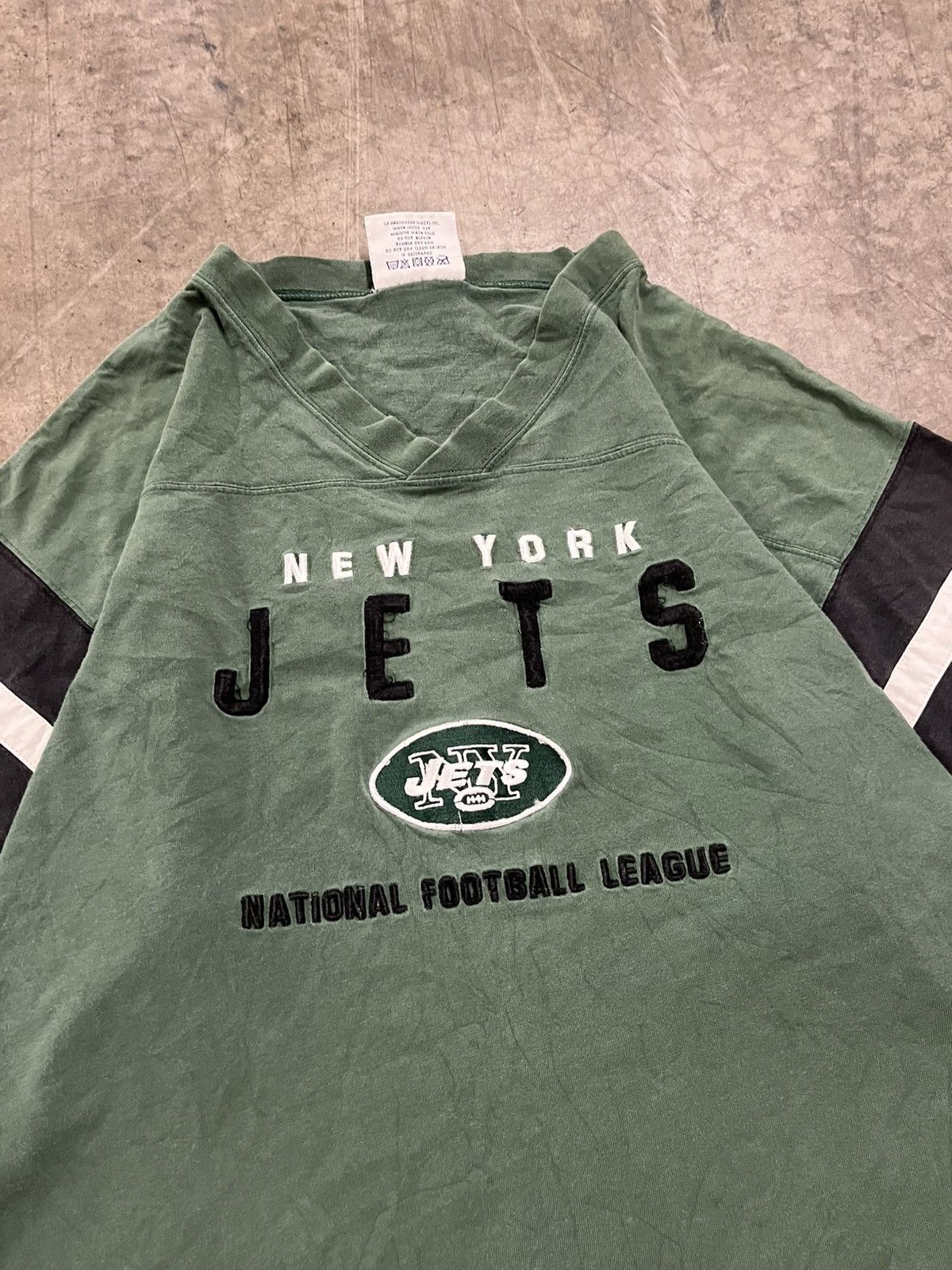 Vintage Vintage NY jets Lee sport tee shirt NFL streetwear rare Size US L / EU 52-54 / 3 - 4 Thumbnail