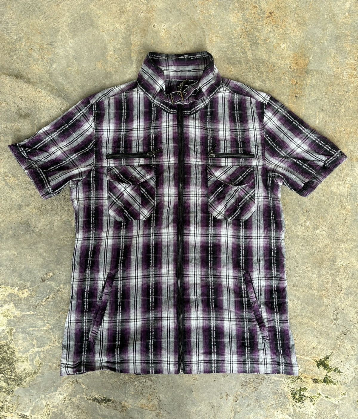 Hysteric Glamour Y2k Omkoe Ifwixwasnine Lgb Punk Style Zip Shirt Size US M / EU 48-50 / 2 - 1 Thumbnail