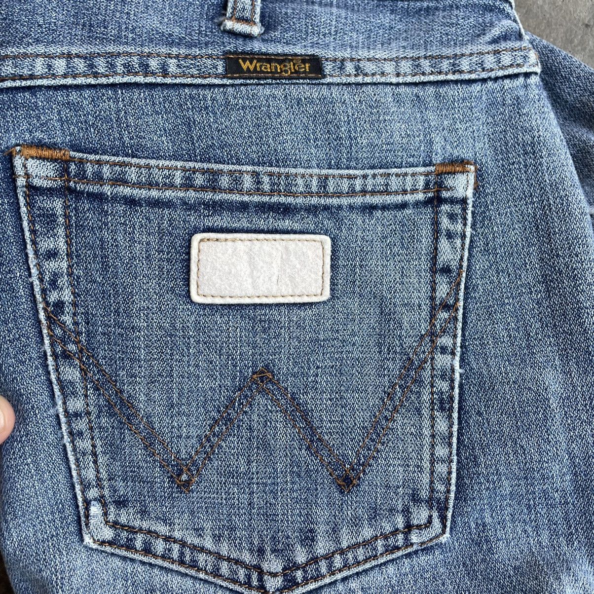 Wrangler 🔥Vintage Wrangler W0344 Washed Ripped Distress Denim Jeans Size US 33 - 14 Thumbnail