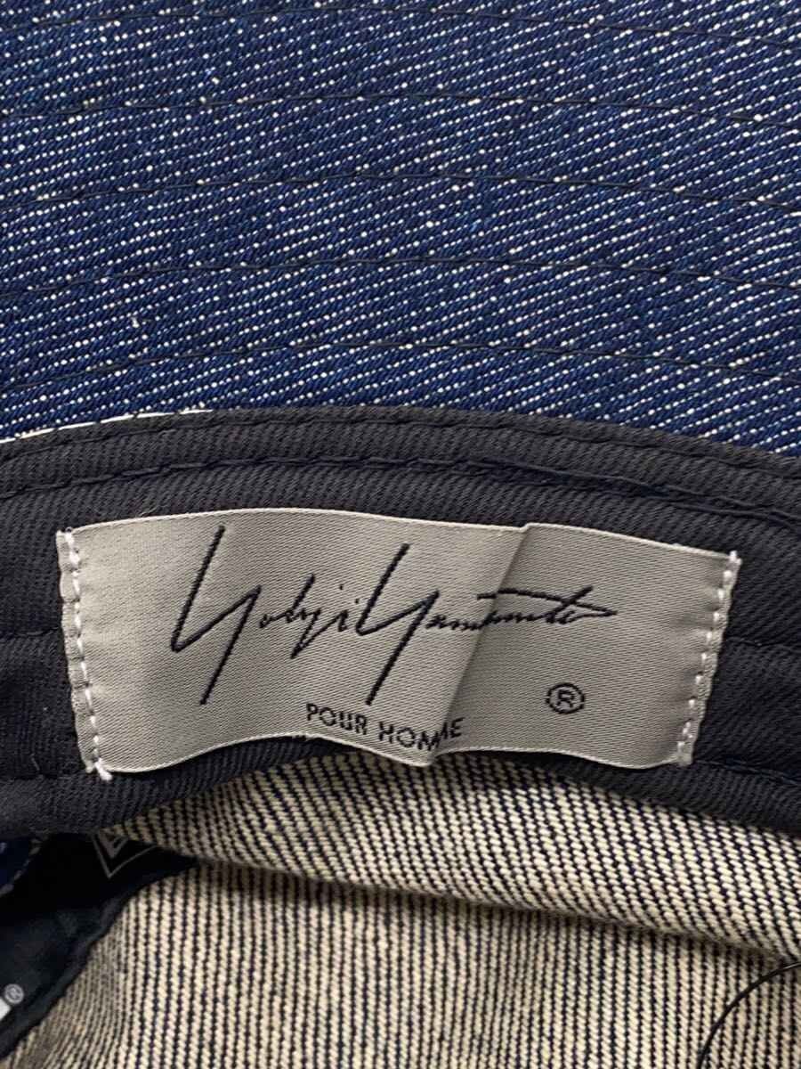 Yohji Yamamoto Embroidered Logo Denim Bucket Hat Size ONE SIZE - 4 Thumbnail