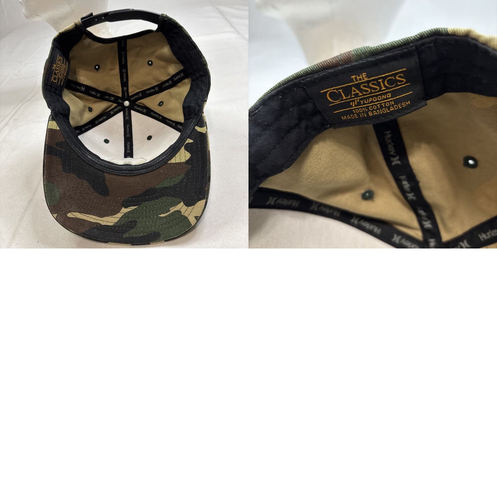 Hurley Hurley SnapBack Hat Camouflage Leather Logo One Size Men Multicolor Camo Leather Snapback Logo Camo Hat – Hurley Mens Size ONE SIZE - 8 Thumbnail
