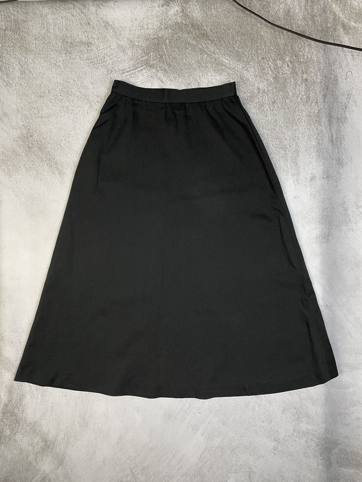 Yohji Yamamoto Vintage The Ginza Story by Yohji Yamamoto A-Line Maxi Skirt Size 25" / US 0 / IT 36 - 6 Thumbnail