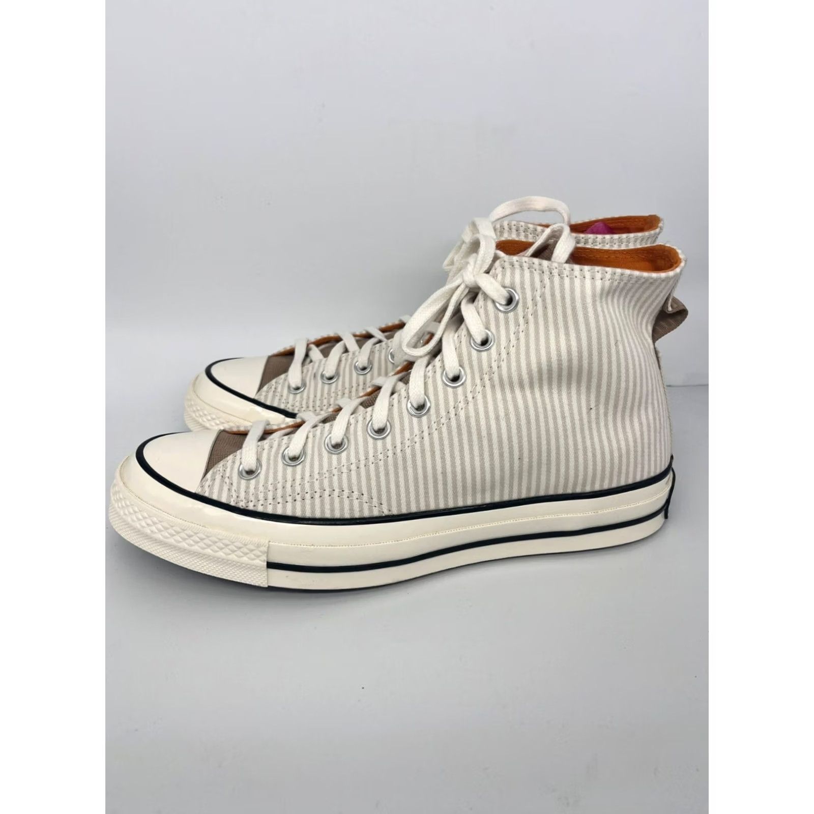 Converse VINTAGE Converse Chuck 70 Sneaker Womens 8.5 White Stripe Sneakers 2840 Size US 9 / IT 39 - 4 Thumbnail