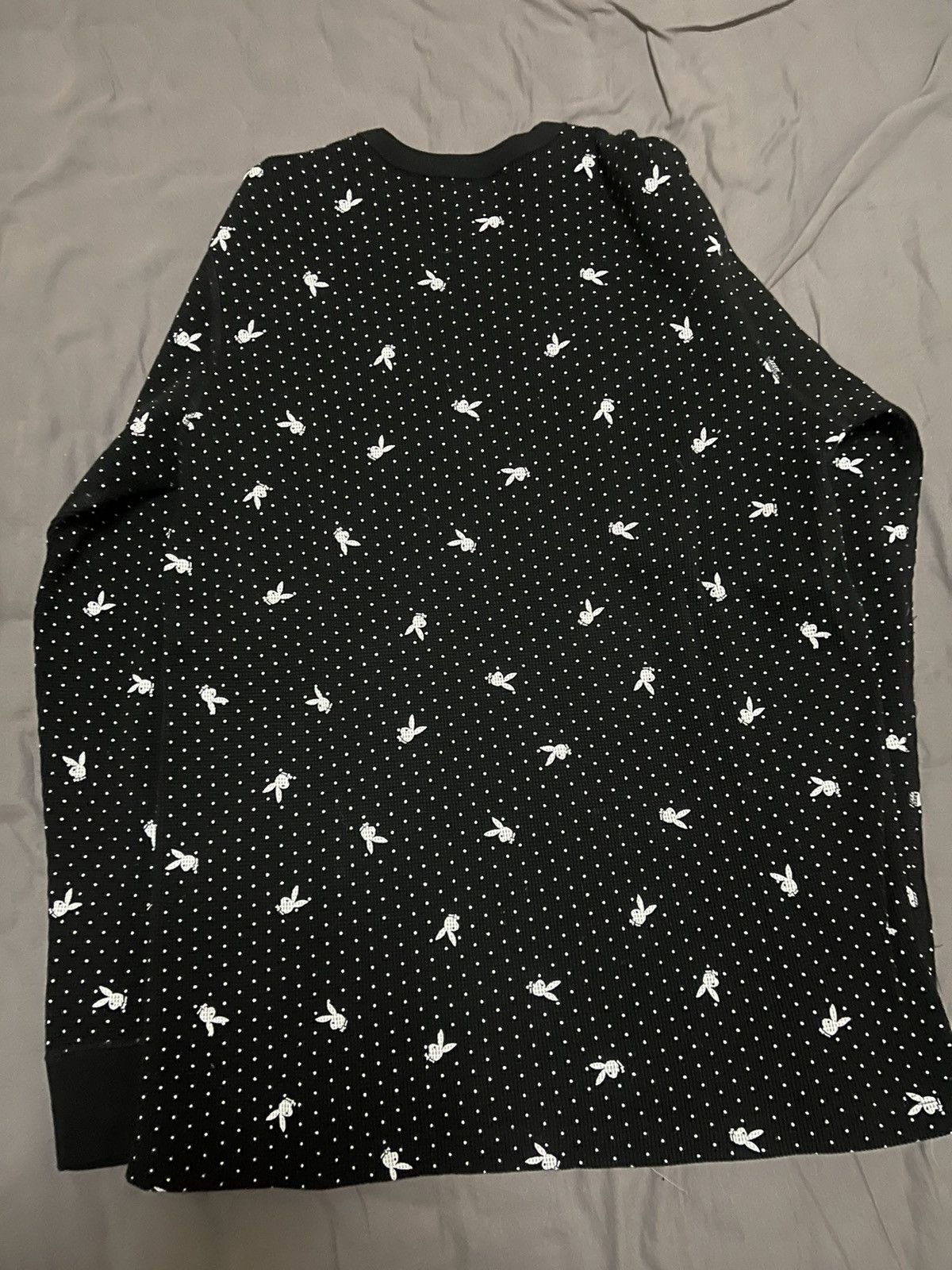 Playboy × Supreme Supreme playboy waffle thermal crewneck crew Size US L / EU 52-54 / 3 - 2 Thumbnail