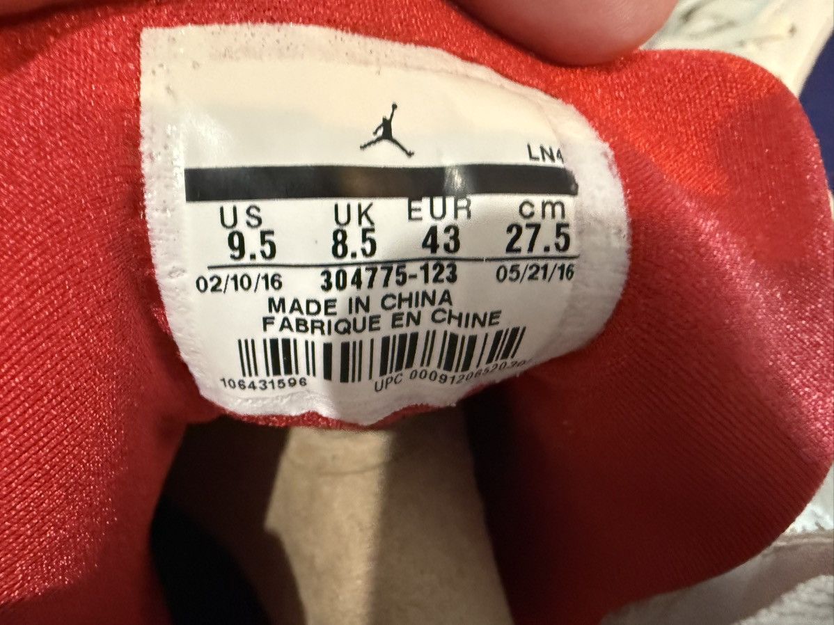 Jordan Brand × Nike Jordan 7 Retro Tinker Alternate Size 9.5 304775-123 Size US 9.5 / EU 42-43 - 7 Thumbnail