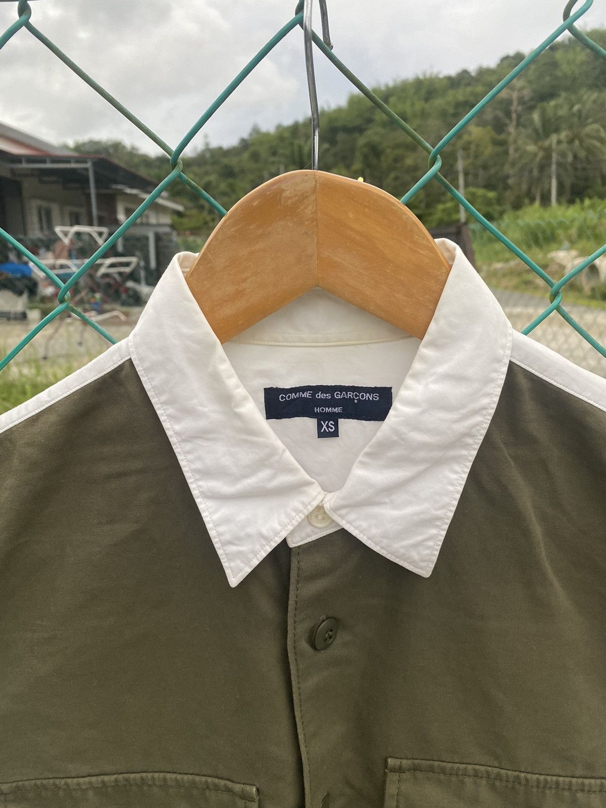 Comme des Garcons AD2016 Comme des Garcon Homme Military Style Shirt Size US XS / EU 42 / 0 - 3 Thumbnail