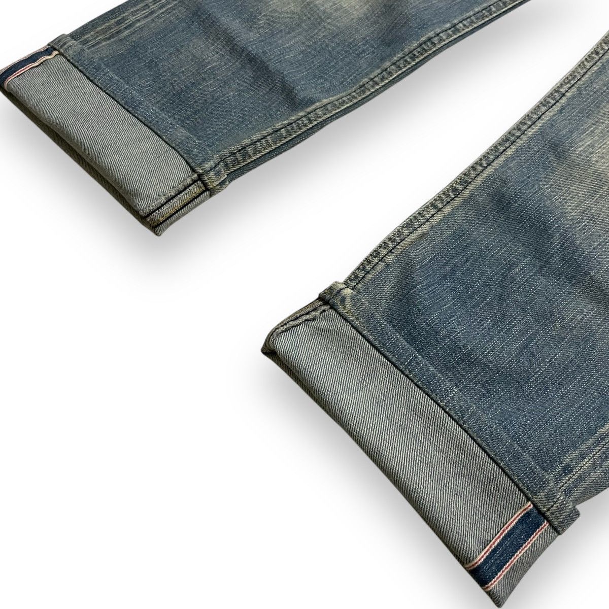 Japanese Brand ORIGINAL NEW YORK PARIS SELVEDGE JEANS DENIM Size US 30 / EU 46 - 6 Thumbnail