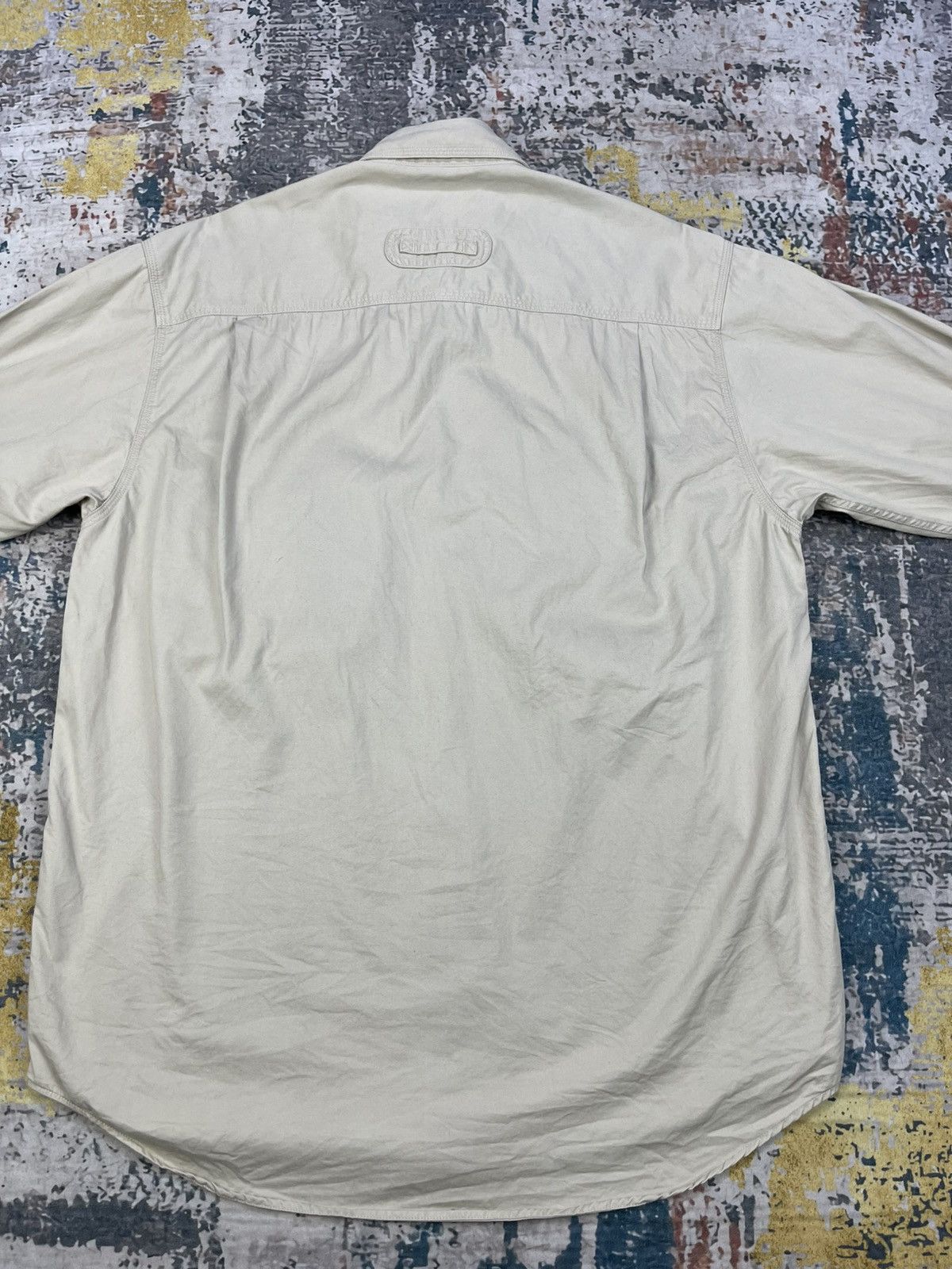 Camel Vtg 90s Camel Trophy Button Down Safari Shirt Size US L / EU 52-54 / 3 - 2 Thumbnail