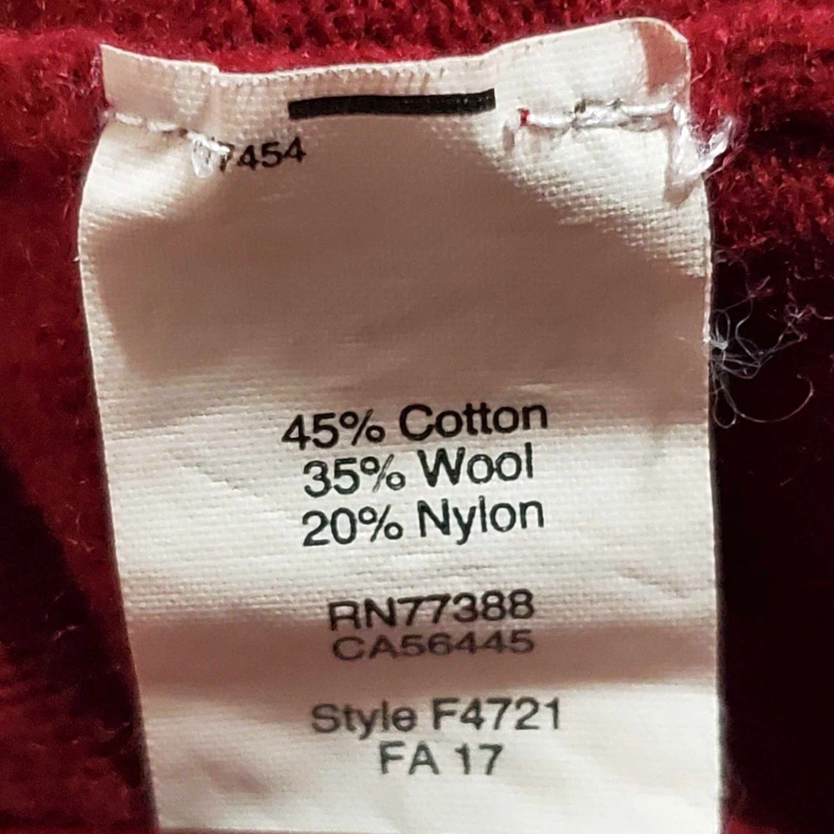 J.Crew J.CREW Cardigan Wool Blend Long Sleeve Button Up Red M Womens Shirt Size M / US 6-8 / IT 42-44 - 6 Thumbnail