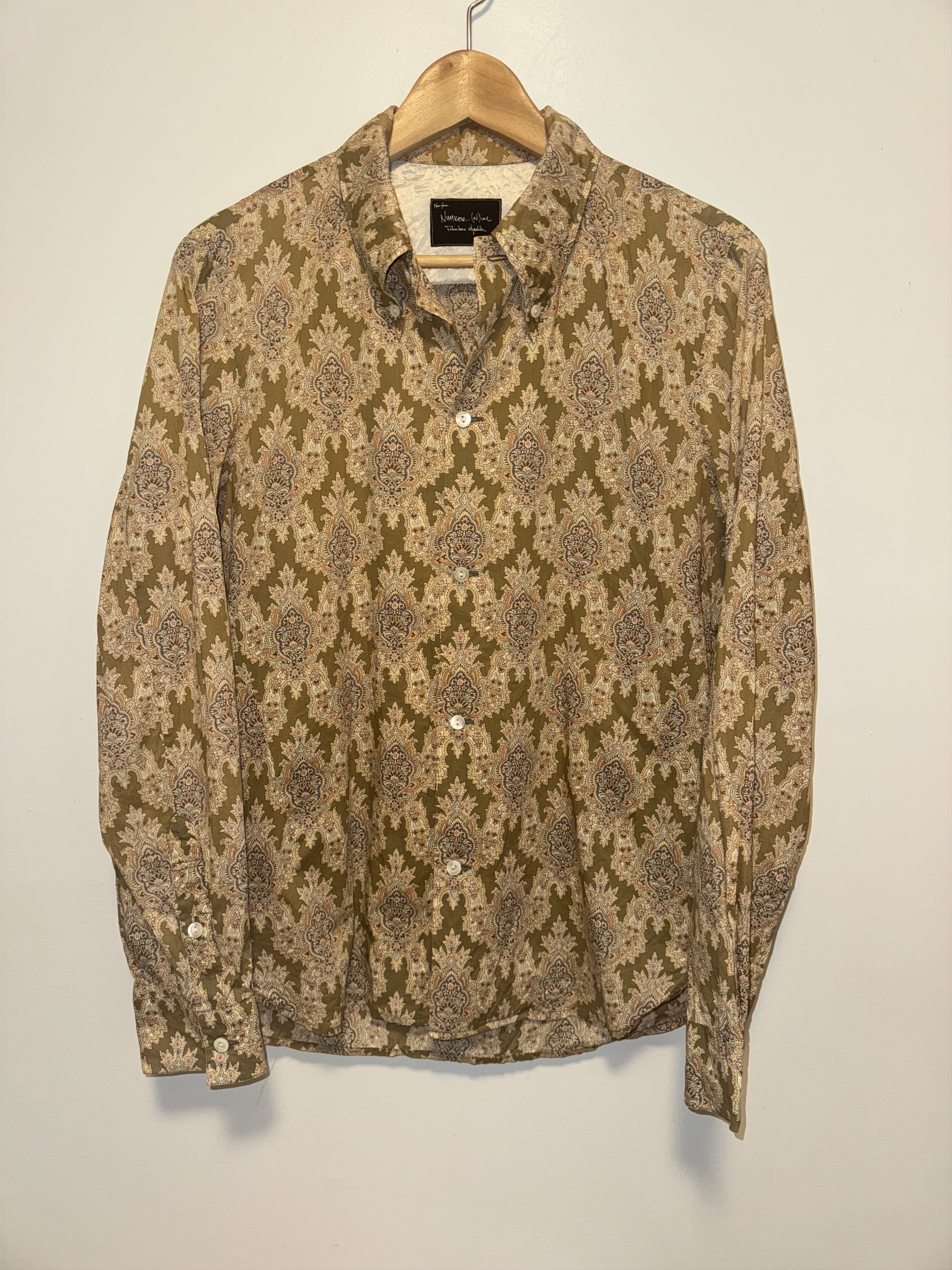 Men's Number (N)ine Shirts (Button Ups) | Grailed