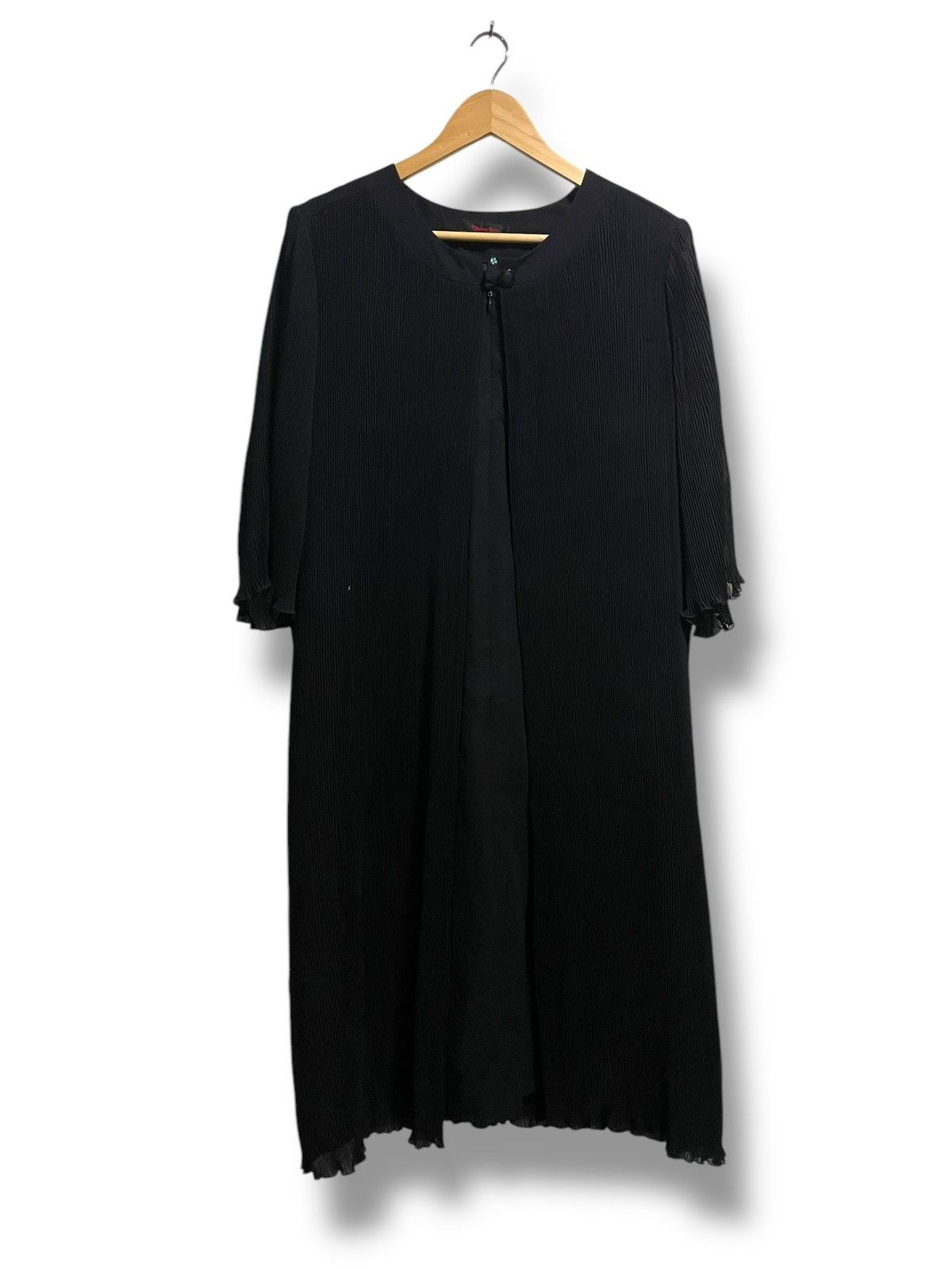 Japanese Brand × Vintage QUEEN STYLE Brand Chiffon Pleated Dress (79) Size M / US 6-8 / IT 42-44 - 1 Thumbnail