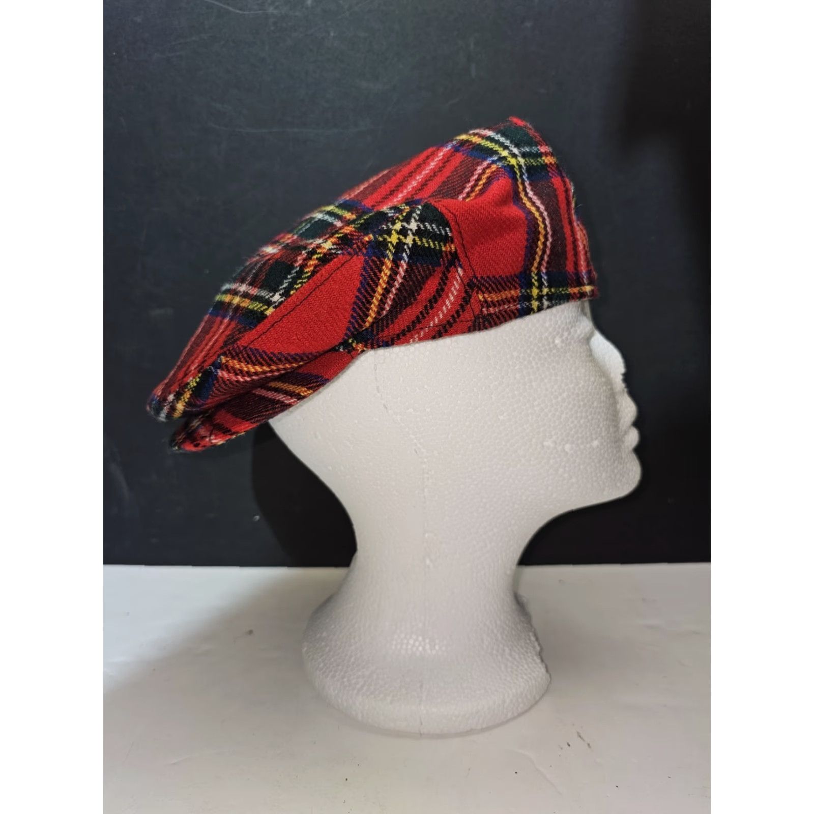 Vintage VINTAGE L.L. Bean Wool Royal Tarden Newsboy Cap Wool Made In England Sz Med Newsboy Cap Men Wool Size ONE SIZE - 3 Thumbnail