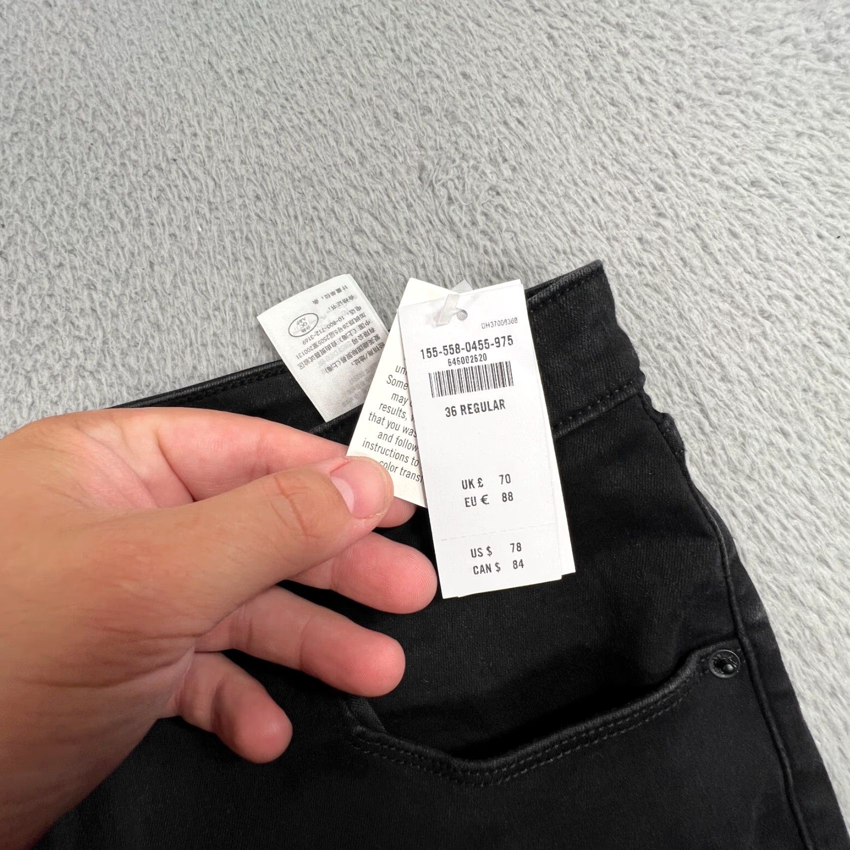 Abercrombie & Fitch Abercrombie & Fitch Womens Jeans 36x22 Blue Denim High Rise Super Skinny Ankle Pants Size 25" / US 0 / IT 36 - 5 Thumbnail