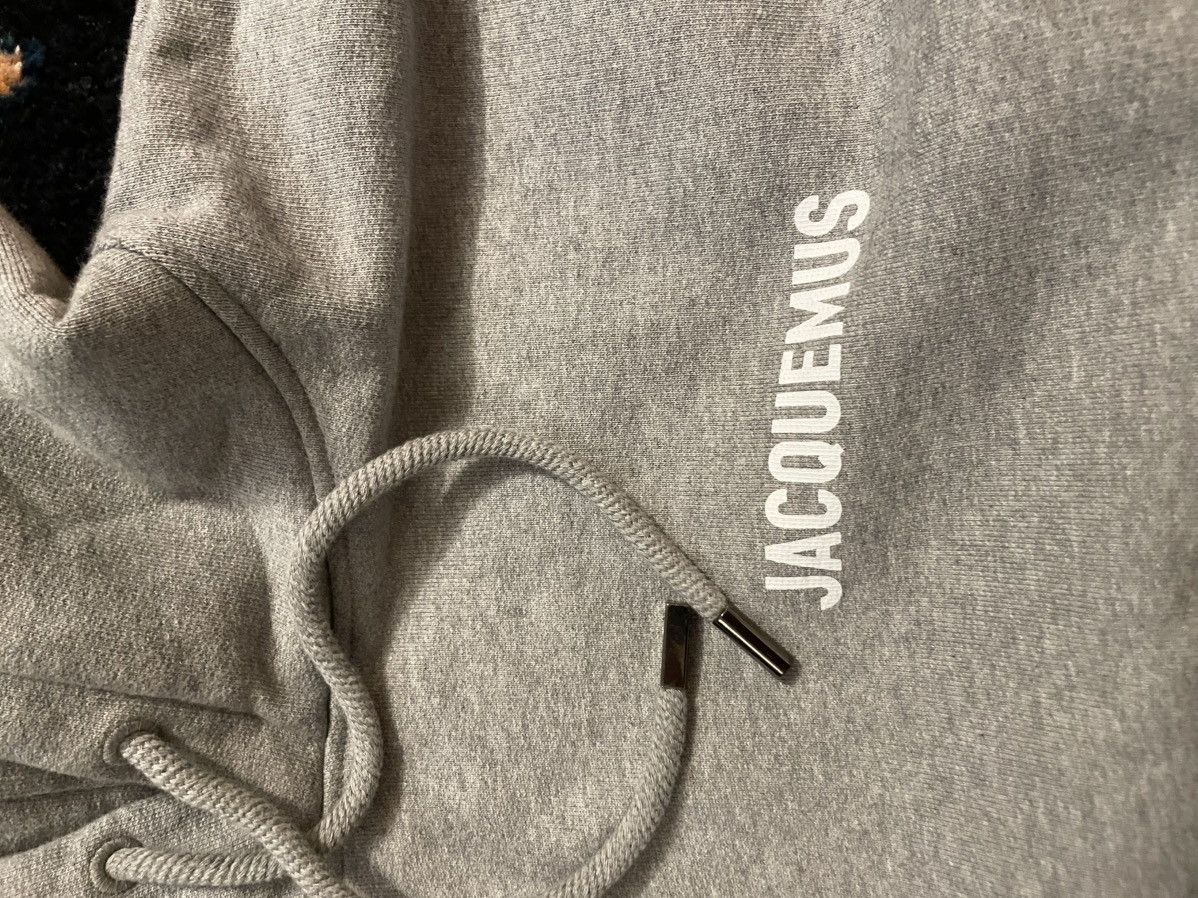 Jacquemus Jacquemus Grey Hoodie Size S Size US S / EU 44-46 / 1 - 2 Thumbnail