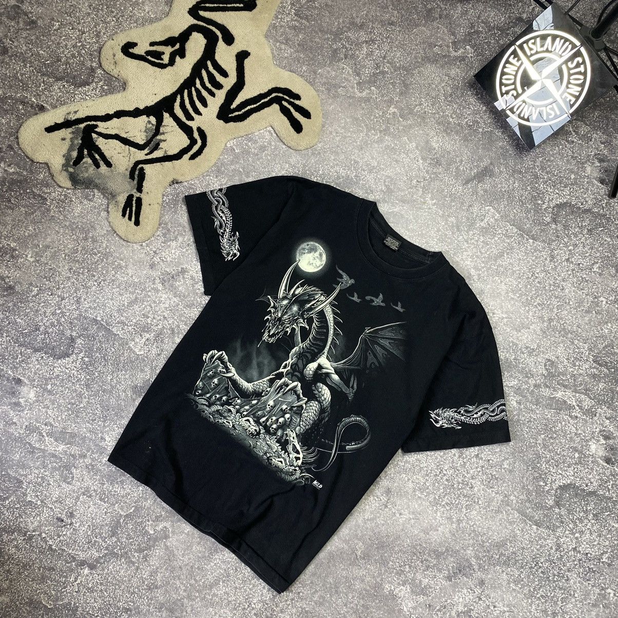 Band Tees Vintage Wild Big Graphic Dragon logo made in USA 90’s tee Size US XL / EU 56 / 4 - 3 Thumbnail