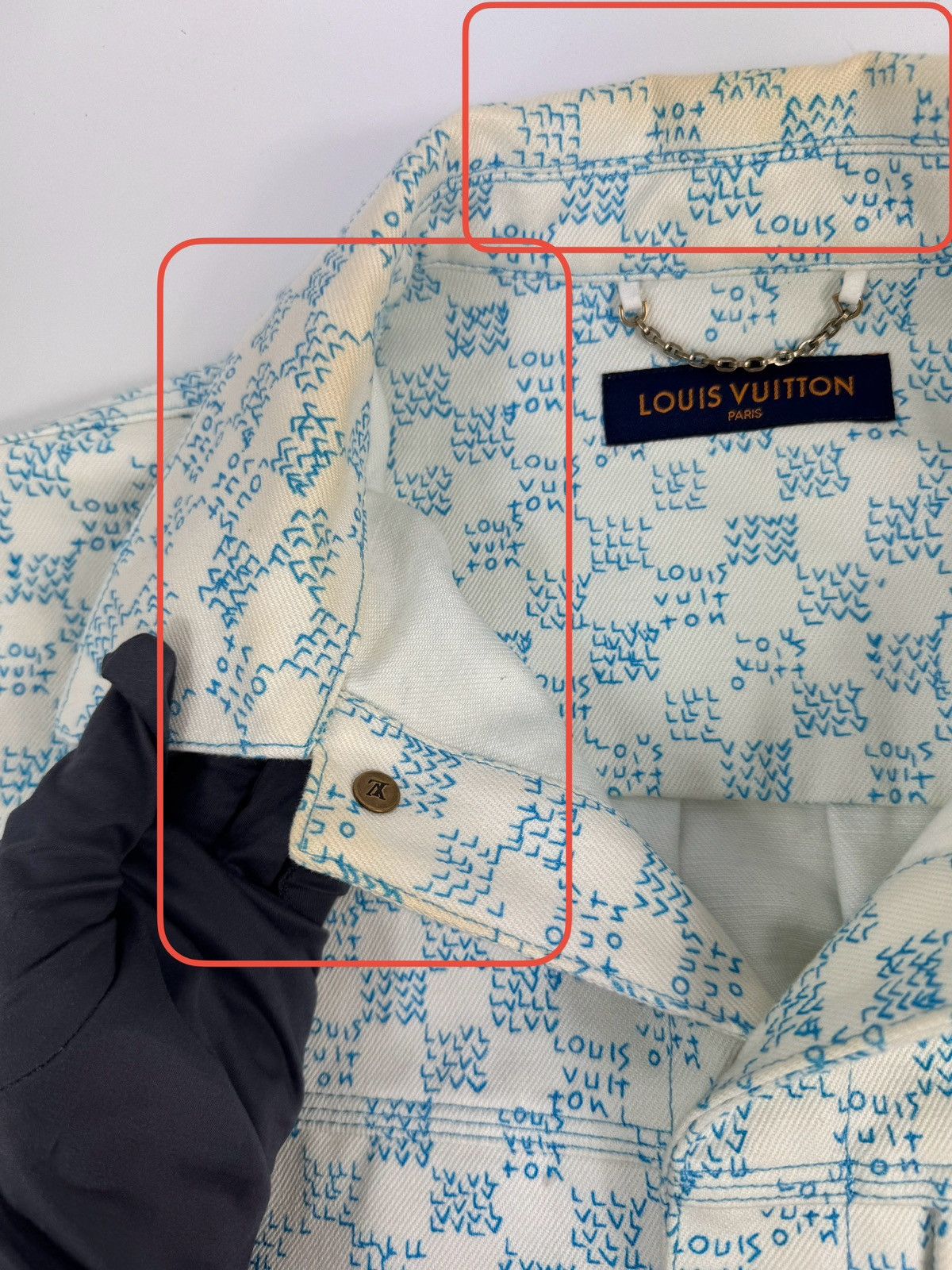 Louis Vuitton LANDSCAPE SHORT SLEEVE DENIM OVER SHIRT SS23 Size US XL / EU 56 / 4 - 6 Thumbnail