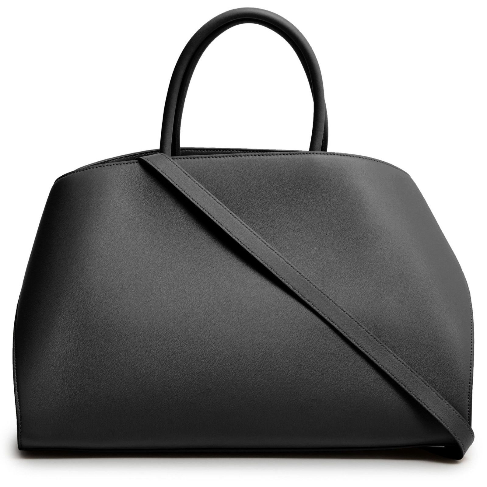 Salvatore Ferragamo FERRAGAMO Hug Large Black Leather Top Handle Bag New Size ONE SIZE - 3 Thumbnail