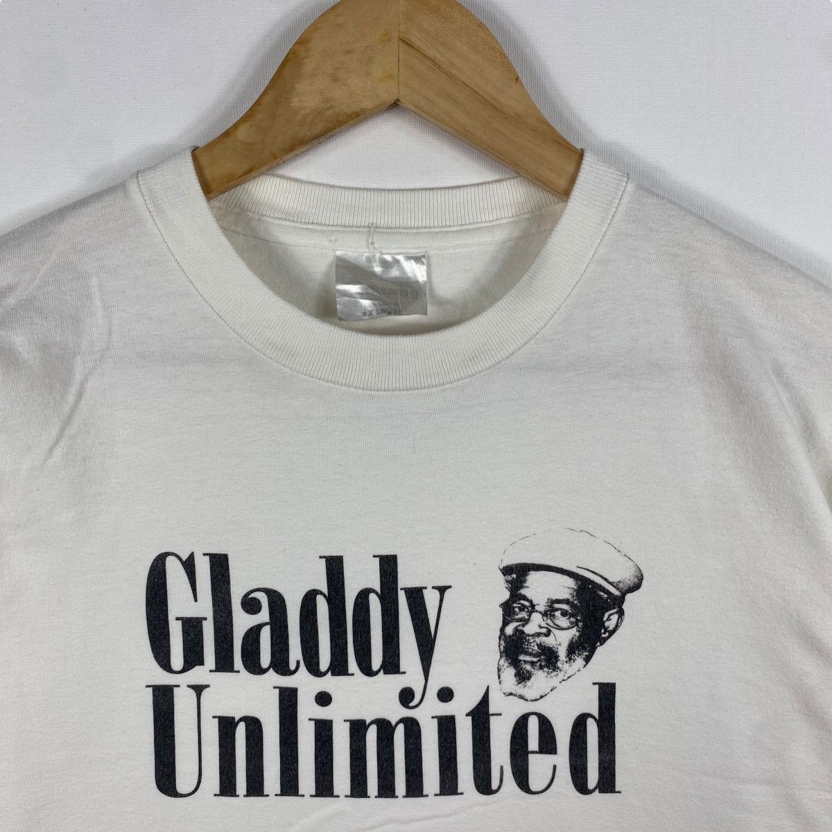 Band Tees × Vintage Vintage GLADDY UNLIMITED Long Sleeve Graphic Tee Shirt Size US XL / EU 56 / 4 - 2 Thumbnail