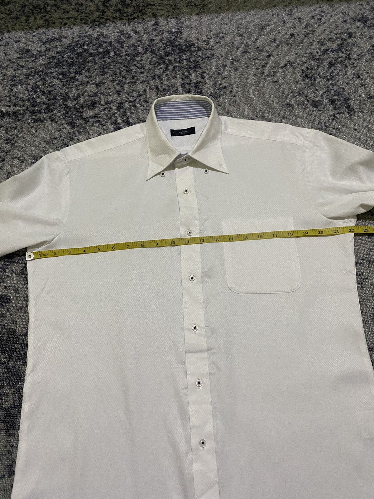 Japanese Brand Y’Sacsny white basic shirt Size US L / EU 52-54 / 3 - 9 Thumbnail