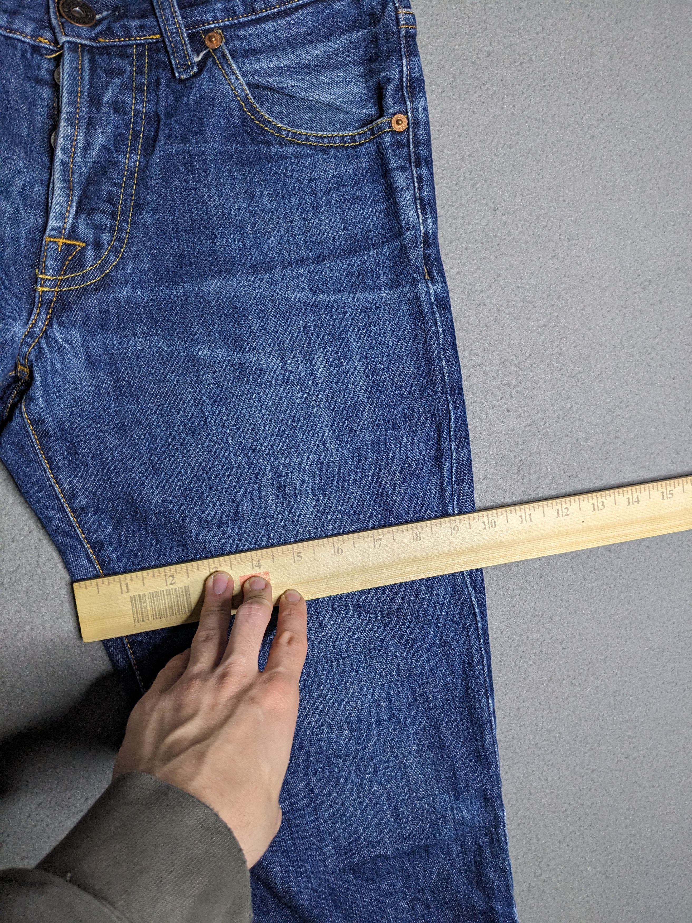 Energie VTG Energie Jeans Morris Straight 30x32 Y2K Button Fly Italy Size US 30 / EU 46 - 17 Thumbnail