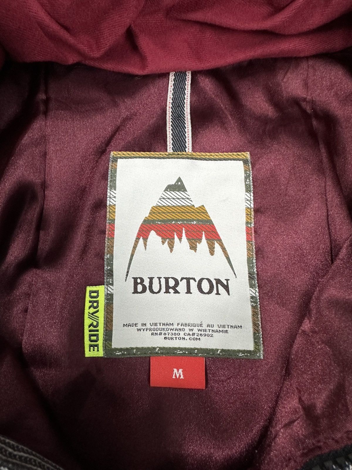 Burton Burton Fur Vkei Style Jacket Z257 Size US M / EU 48-50 / 2 - 16 Thumbnail