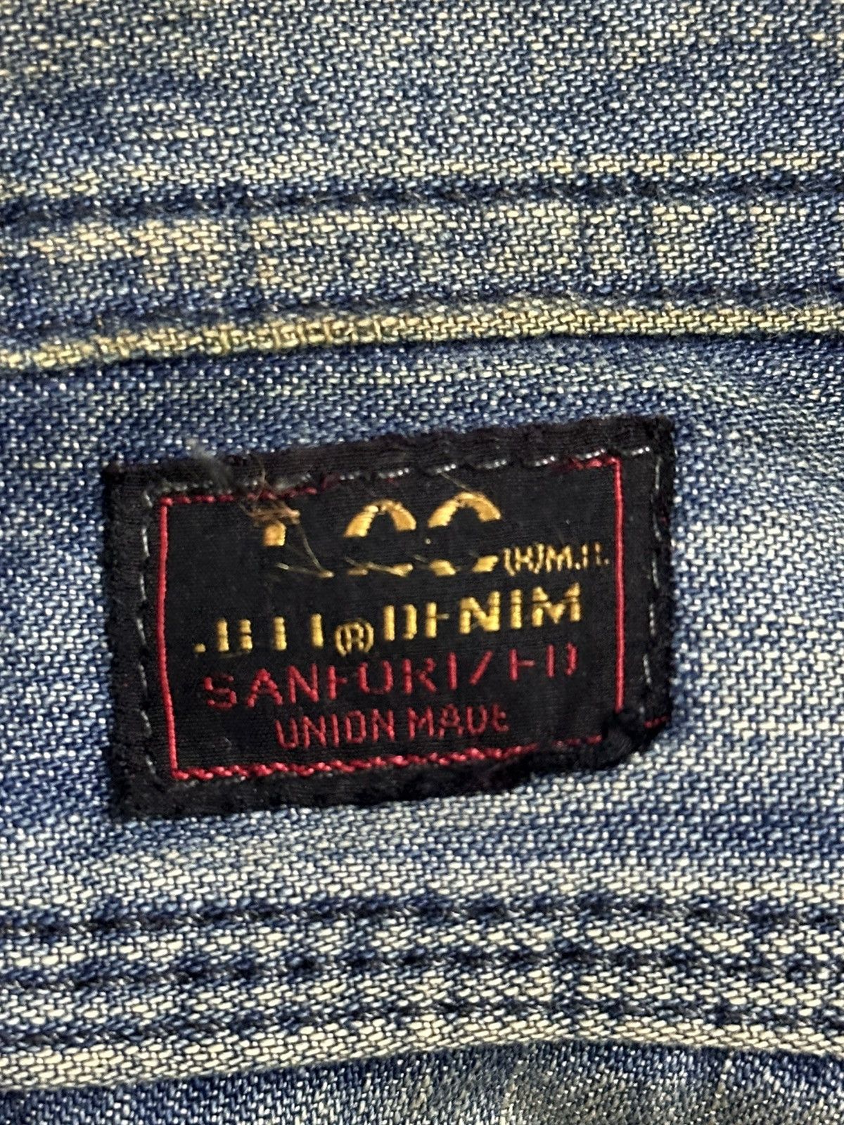 Lee Vintage 90s Lee Mud Faded Wash Distressed Carpenter Jeans Size US 30 / EU 46 - 9 Thumbnail