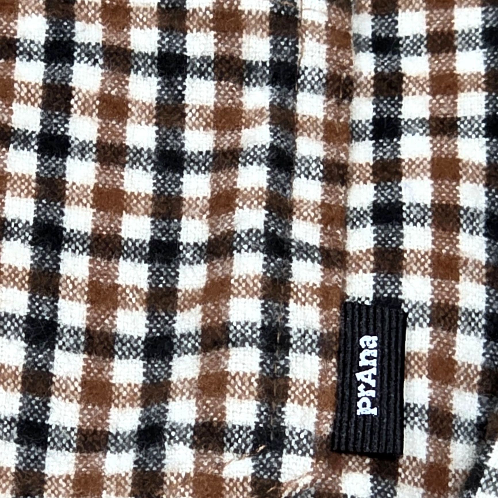 Prana PRANA Golden Canyon Flannel Organic Check Button Up Snap Shirt Tawny Women M NWT Shirts Women M Blue Plaid Snap Button-Up Casual Shirt Size M / US 6-8 / IT 42-44 - 7 Thumbnail