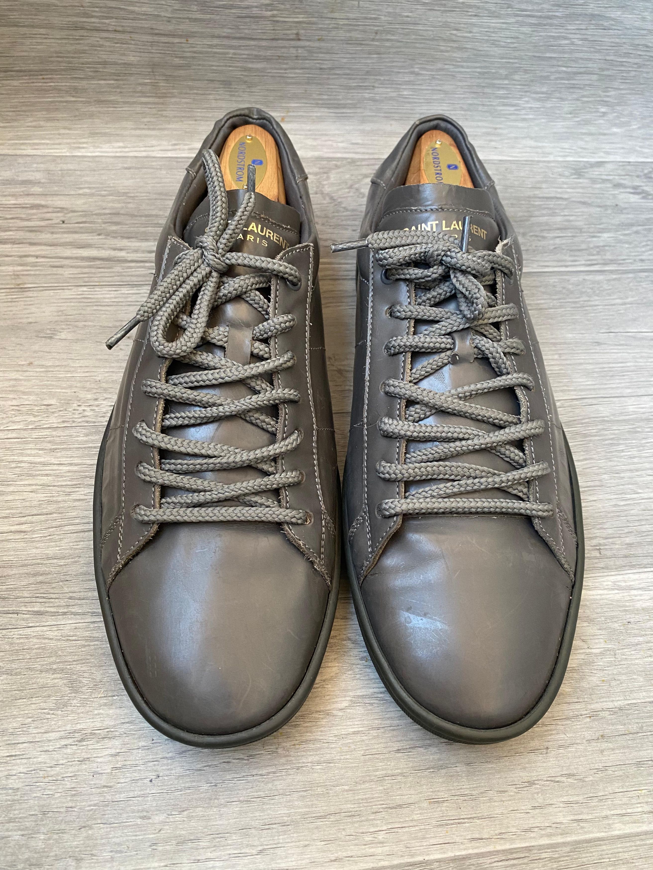 Saint Laurent Paris Saint Laurent SL01 Low Top Sneakers Sz 42 Size US 9 / EU 42 - 1 Thumbnail