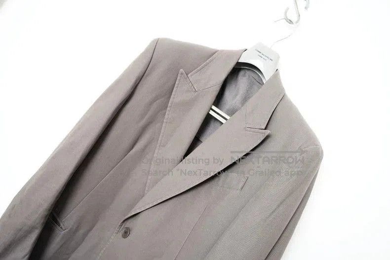 Yohji Yamamoto Yohji Yamamoto Gray Blazer Jacket Size US M / EU 48-50 / 2 - 3 Thumbnail
