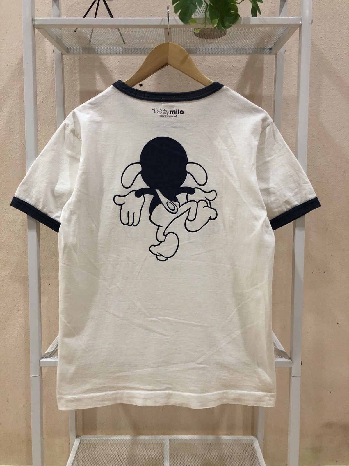 Bape OG 2005 Baby Milo Mirror Print Tshirts Size US M / EU 48-50 / 2 - 2 Thumbnail