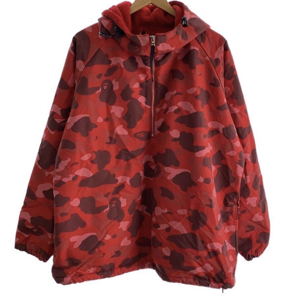 Bape RARE OG 2006 A BATHING APE RED CAMO PARKA Size US L / EU 52-54 / 3 - 1 Thumbnail
