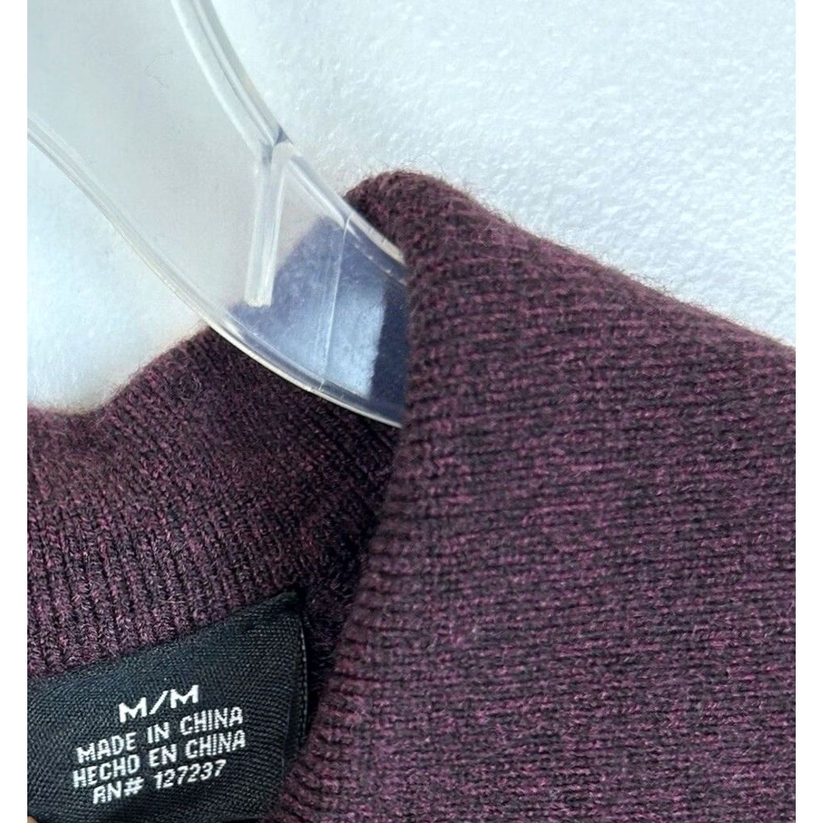 Haggar Haggar Collared Sweater Mens M Button Pullover Purple Knit New Regular Size US M / EU 48-50 / 2 - 4 Thumbnail