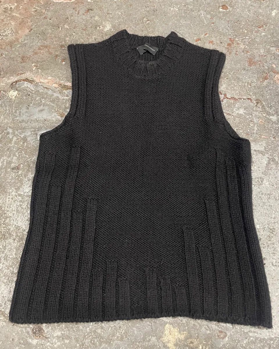 Dsquared2 × Vintage Dsquared2 Black Wool Sleeveless Sweater Size US S / EU 44-46 / 1 - 2 Thumbnail