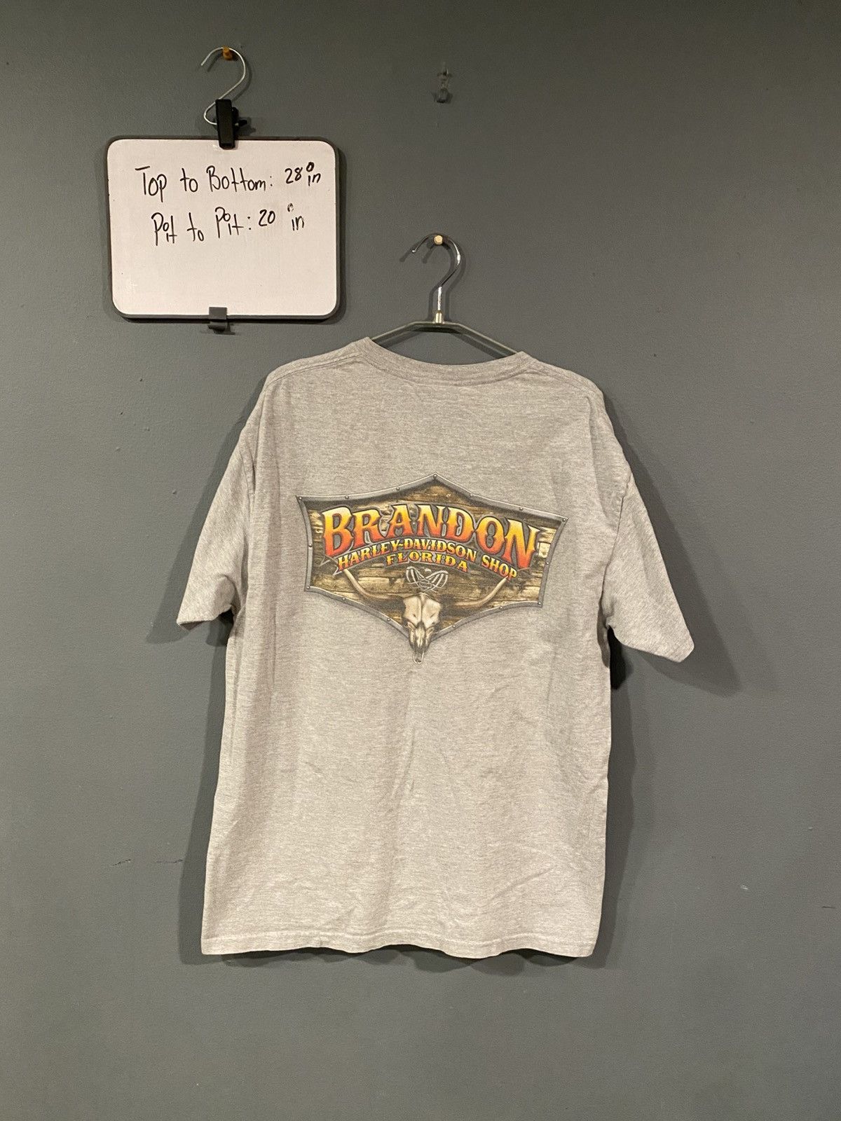 Harley Davidson Vintage Y2K Harley Davidson T Shirt Size US L / EU 52-54 / 3 - 3 Thumbnail