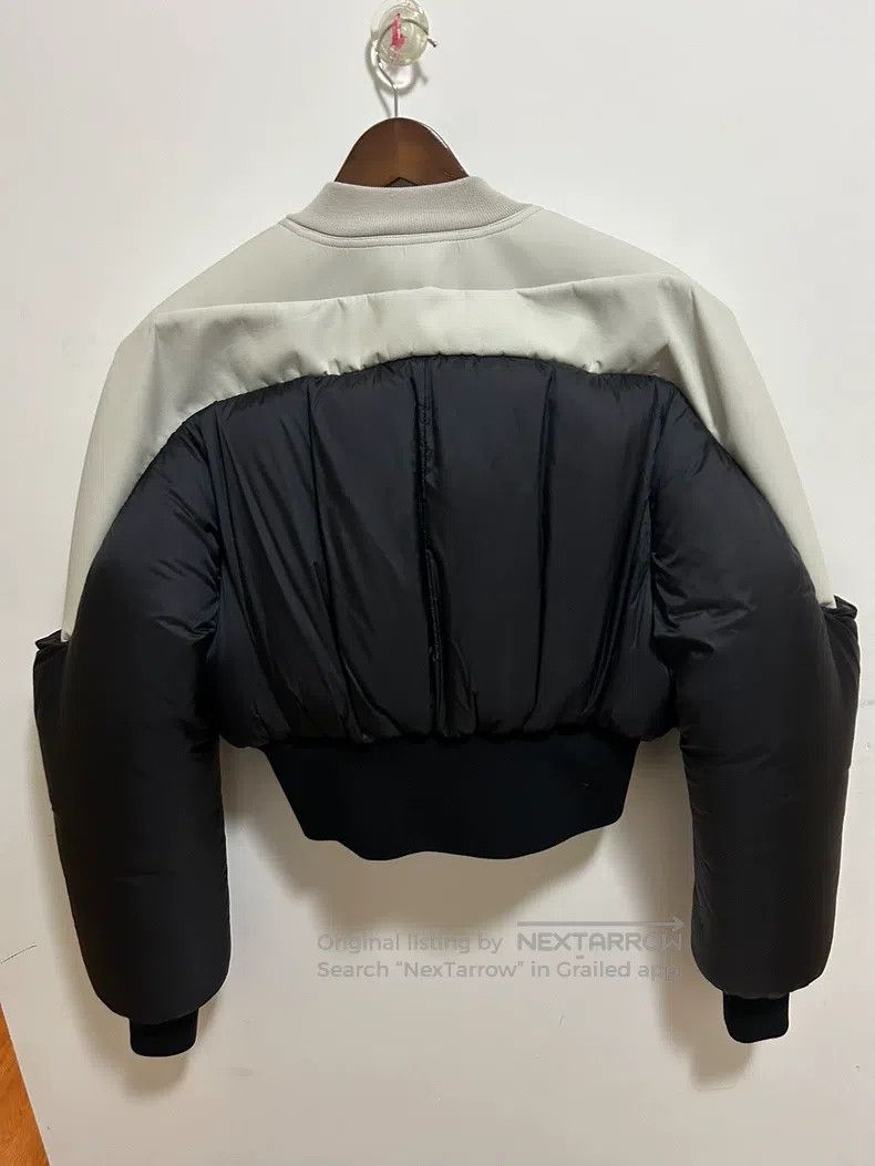 Rick Owens RICK OWENS Muscle shoulder padding down jacket Size US XL / EU 56 / 4 - 2 Thumbnail