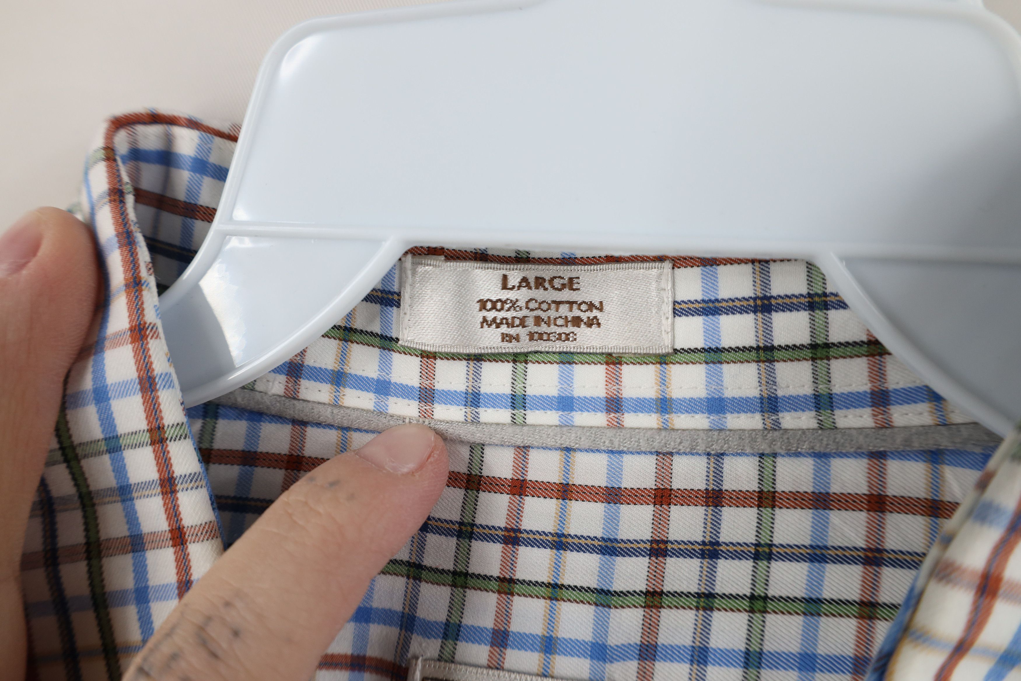 Peter Millar Vintage Peter Millar Rainbow Collared Button Down Shirt Size US L / EU 52-54 / 3 - 8 Thumbnail