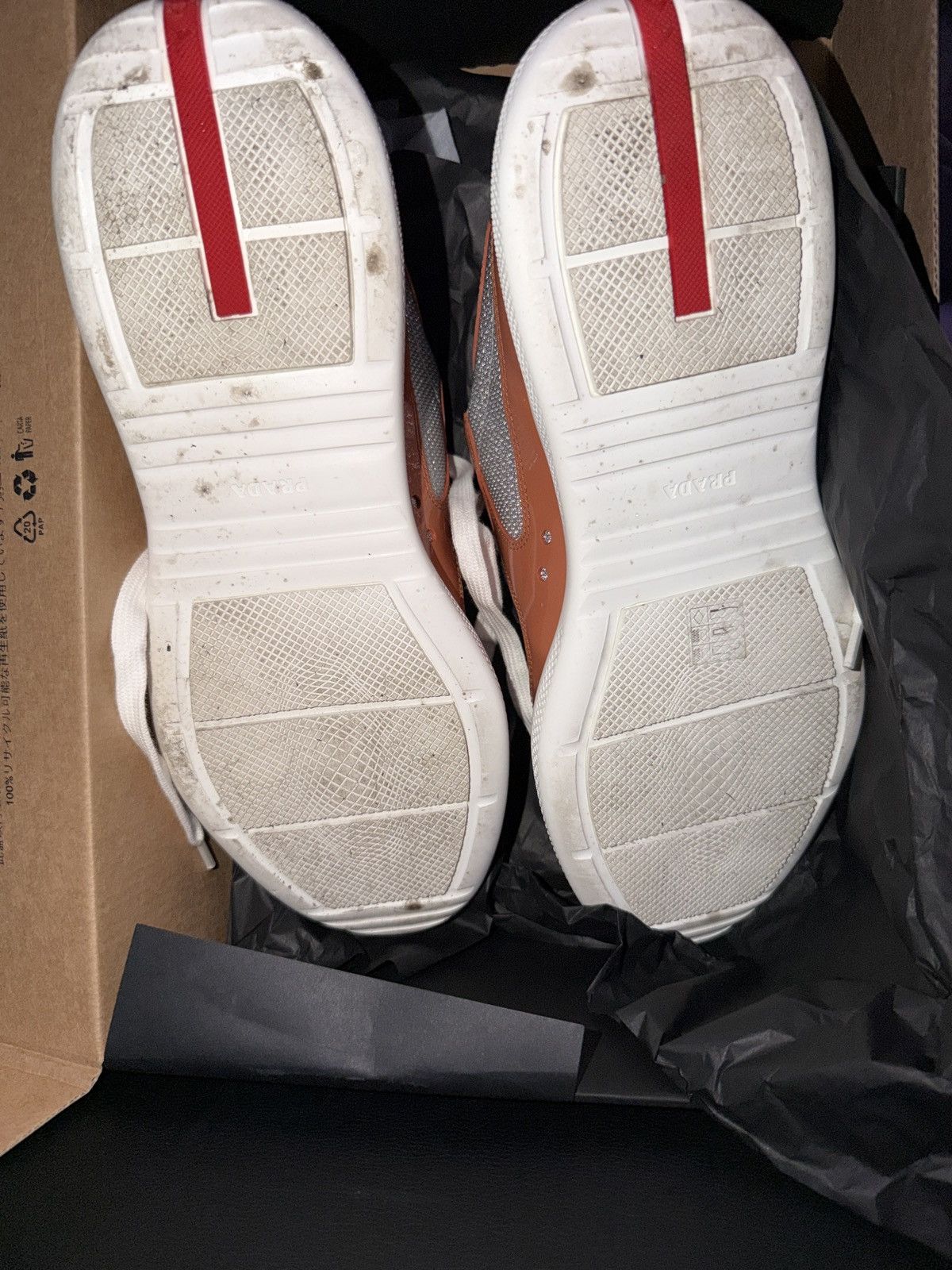 Prada Prada Americas Cup Patent Leather Size US 12 / EU 45 - 9 Thumbnail