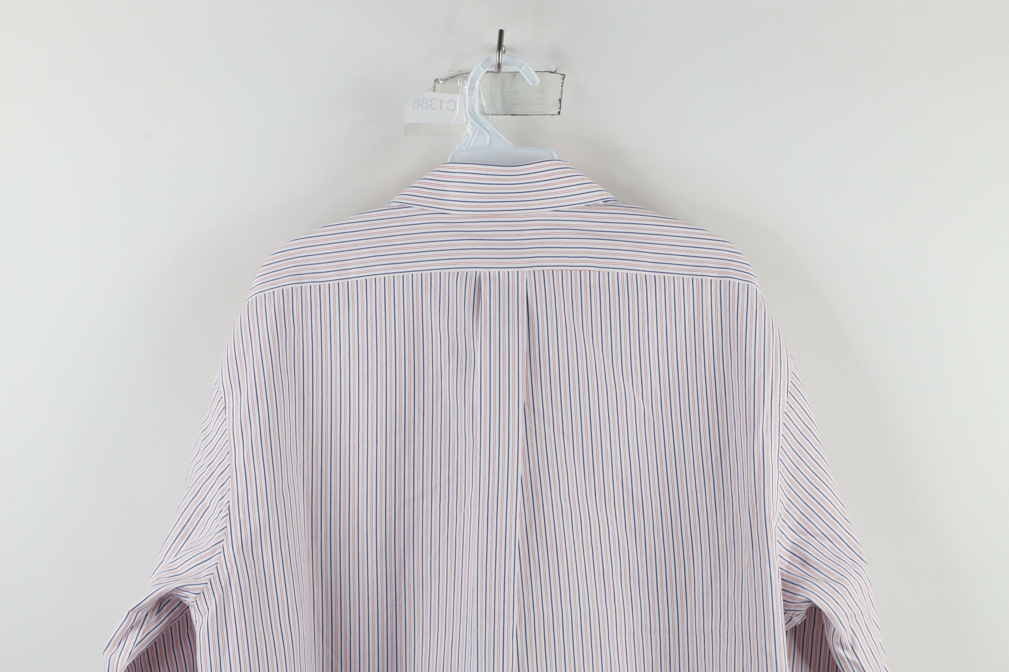 Brooks Brothers × Vintage Vintage Brooks Brothers Striped Collared Button Shirt Cotton Size US L / EU 52-54 / 3 - 8 Thumbnail