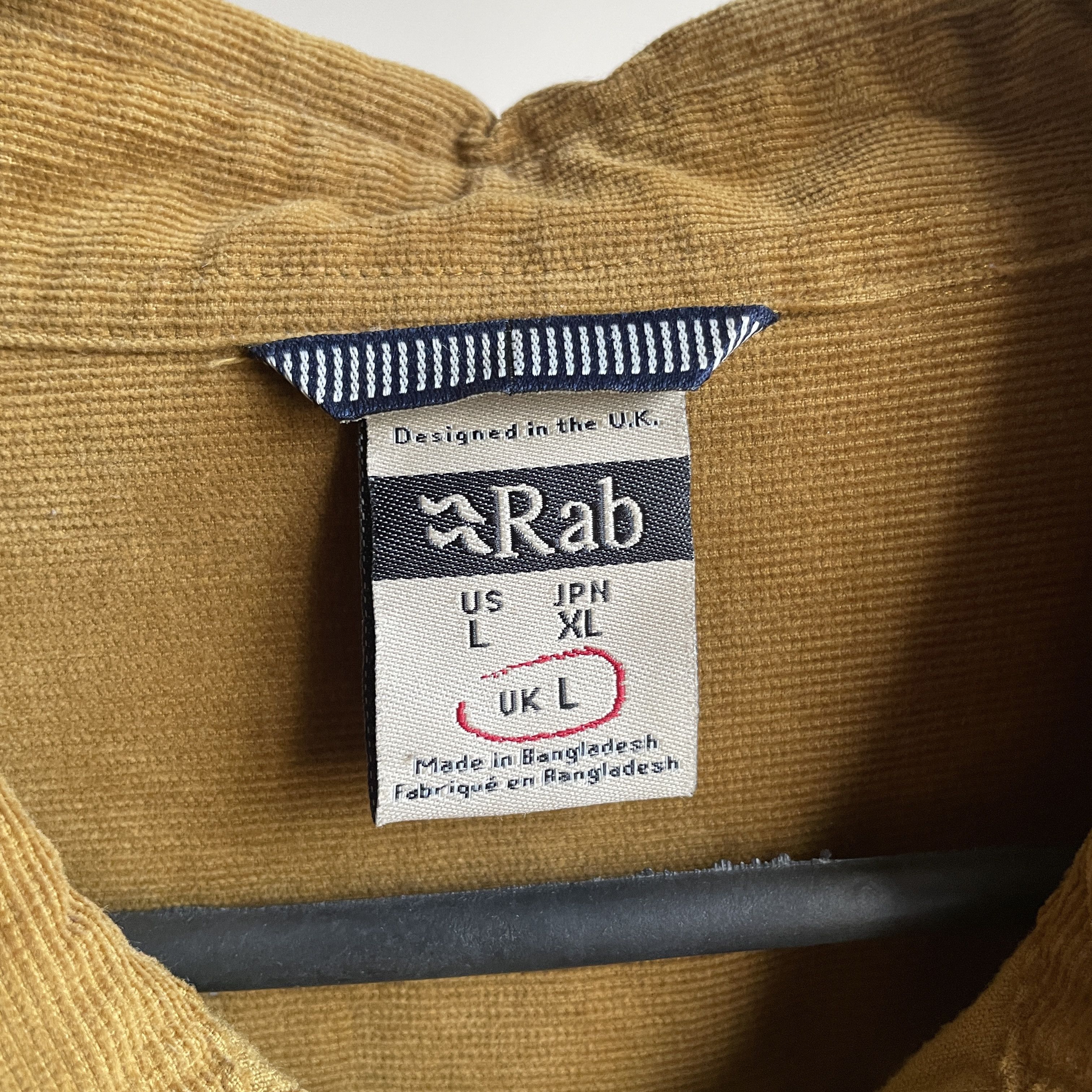 Rab Rab Cordline Corduroy Shirt Size L Size US L / EU 52-54 / 3 - 7 Thumbnail