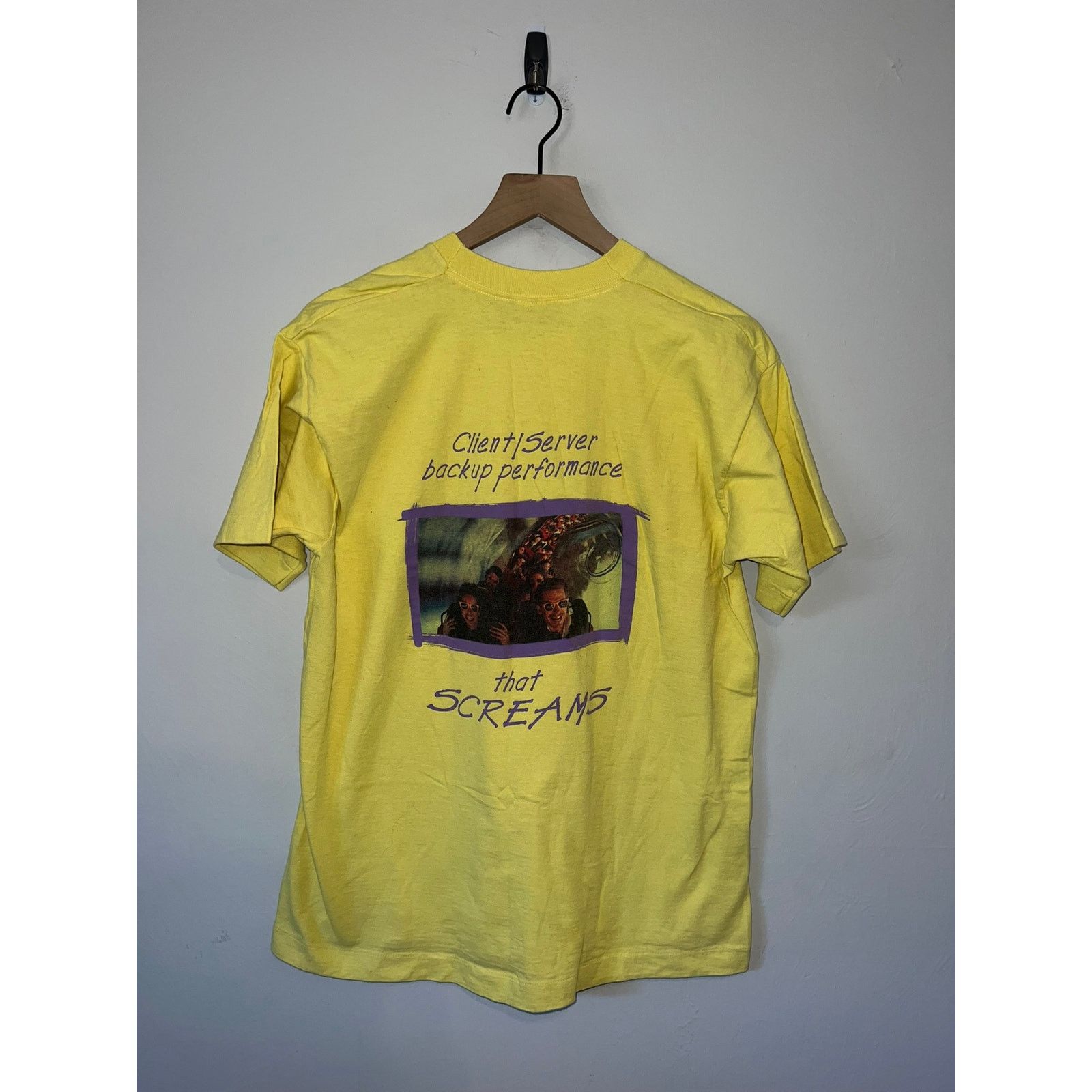Fruit Of The Loom Vintage Data Software Shirt Epoch Systems Tee 90s VTG L Size US L / EU 52-54 / 3 - 1 Thumbnail
