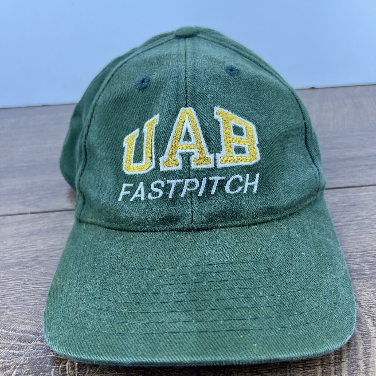 Other UAB Fastpitch Hat UAB Softball Green Hat Snapback Adjustable Size ONE SIZE - 1 Thumbnail