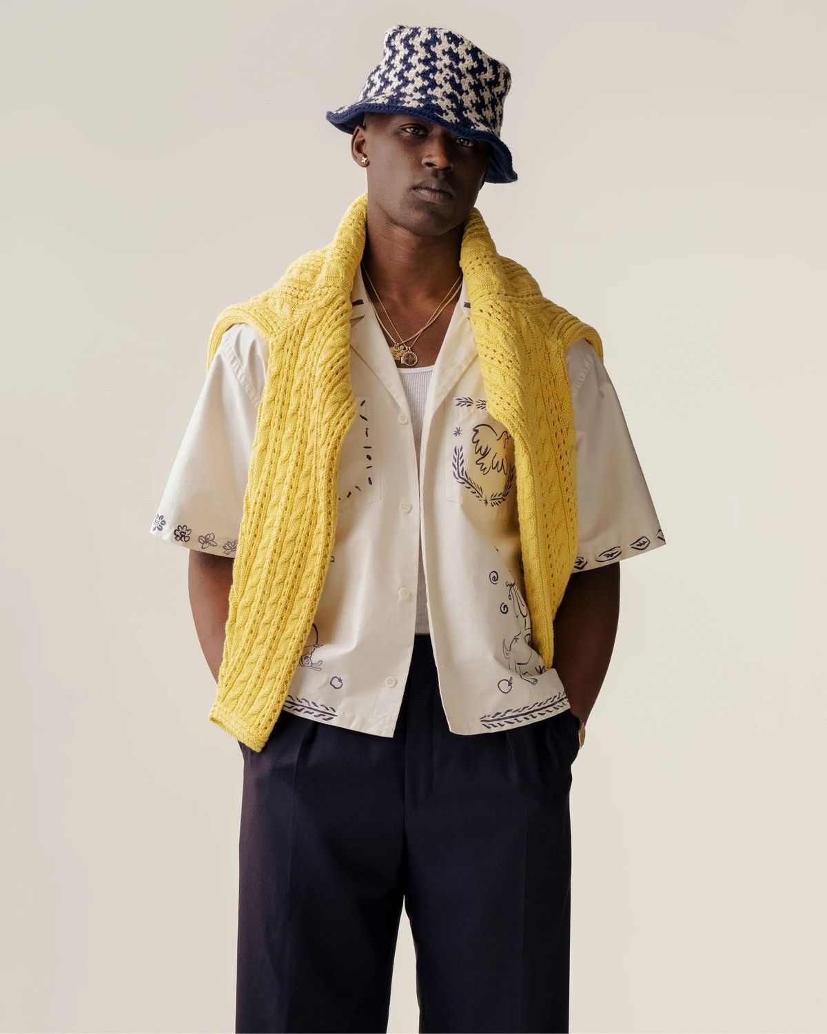 Aime Leon Dore Aimé Leon Dore ALD Lesvos Cropped Camp Shirt Size XL Size US XL / EU 56 / 4 - 9 Thumbnail