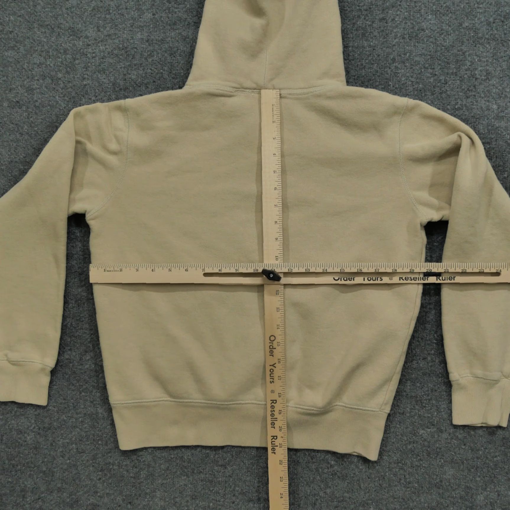 Vintage VINTAGE Aéropostale Hoodie Womens M Pullover Tan Brown Logo Casual 90s Tomboy Fit Y2K Mens Girls Gramm? Size M / US 6-8 / IT 42-44 - 7 Thumbnail