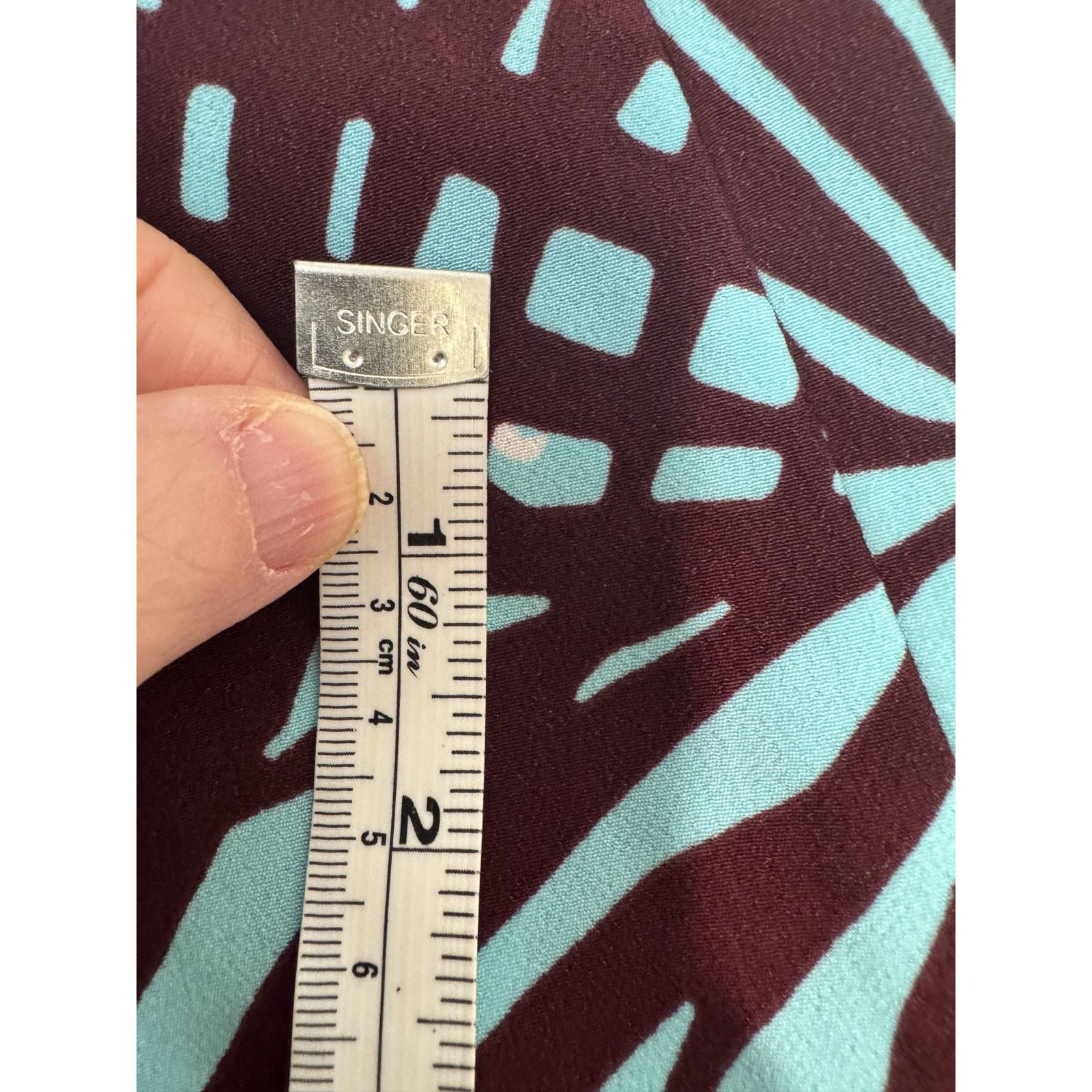 Other Limited Tropical Resort Wear Maxi Dress Brown Blue Palm XS Size XS / US 0-2 / IT 36-38 - 10 Thumbnail