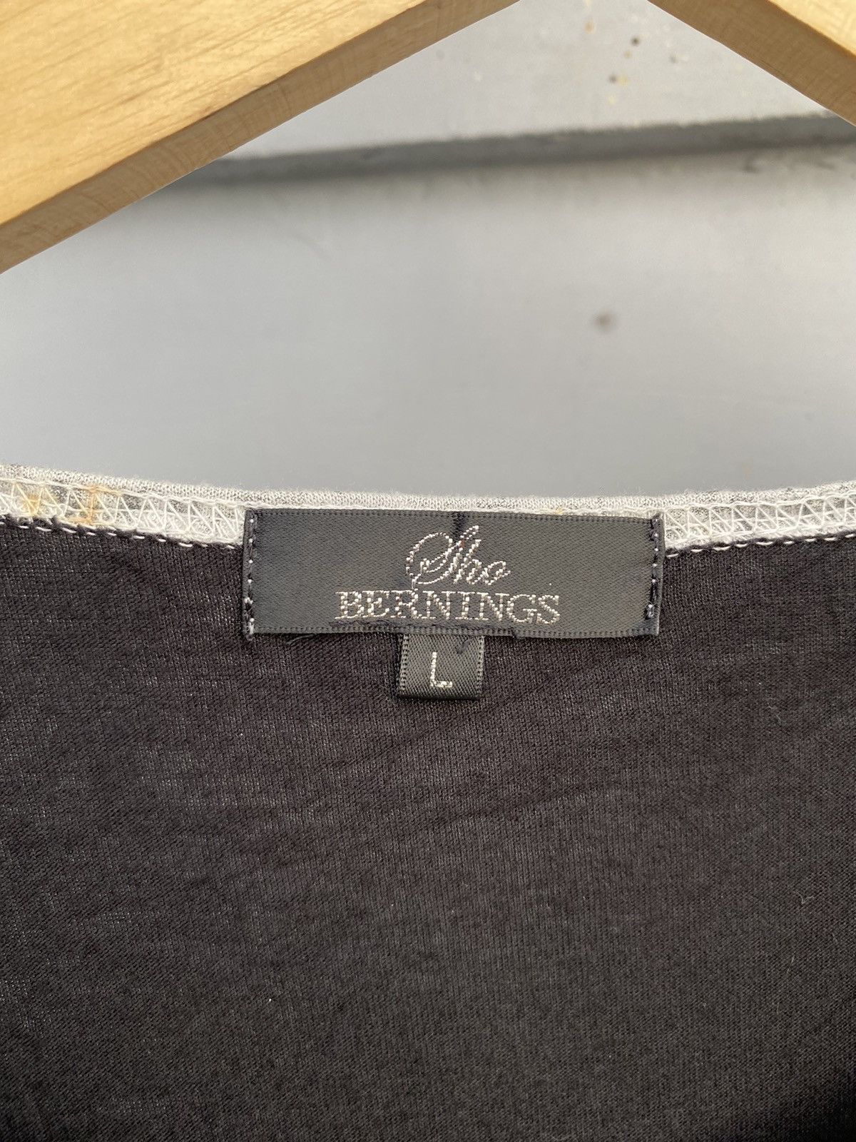 If Six Was Nine Sho Bernings Double Layer Asimetrics Tees Size L / US 10 / IT 46 - 8 Thumbnail